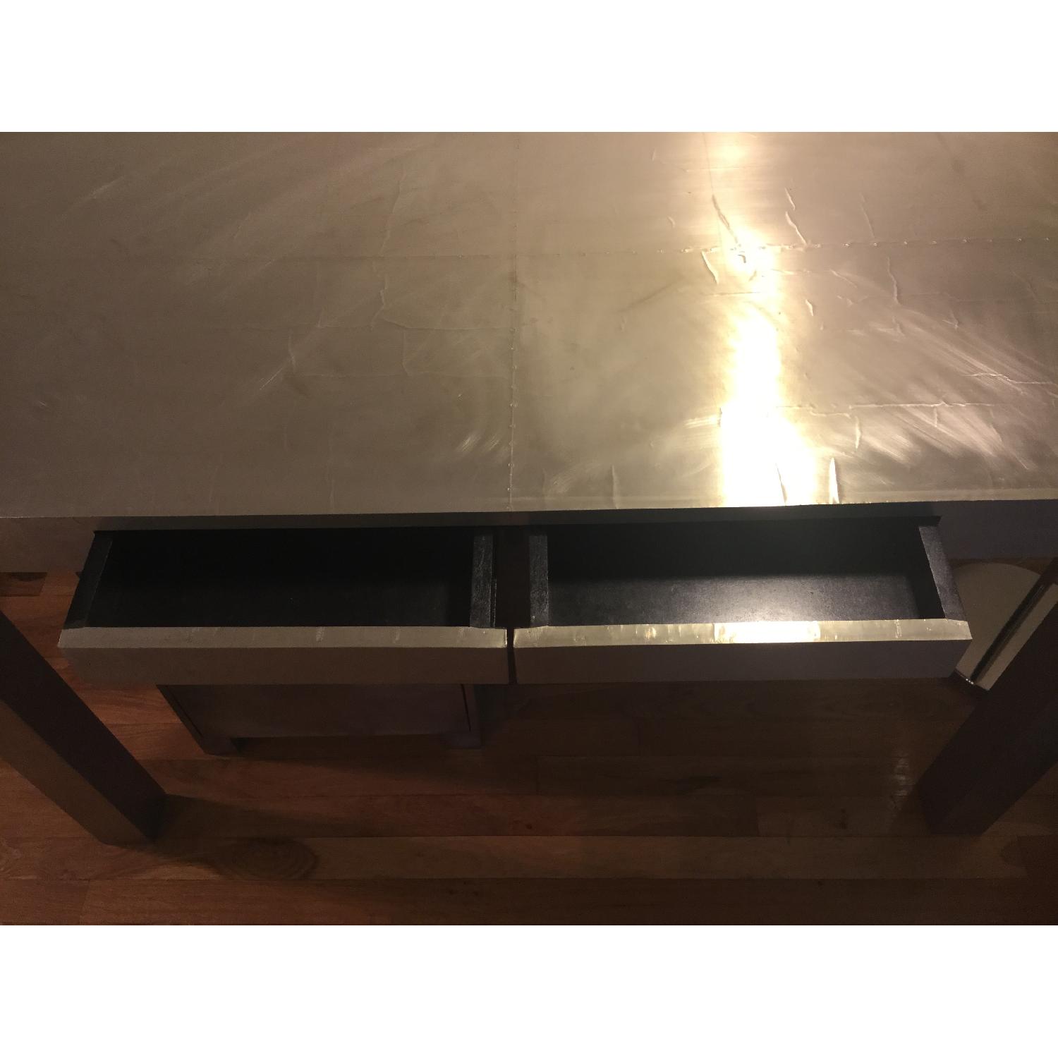West Elm Parsons Metal Wrapped Desk - image-14