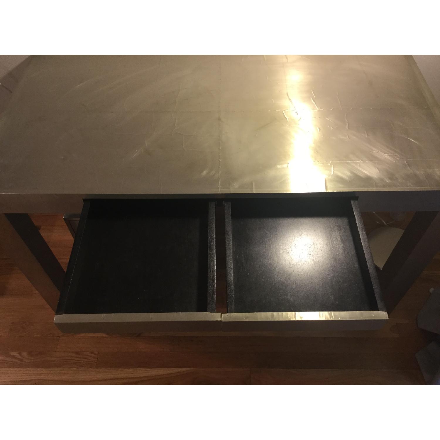West Elm Parsons Metal Wrapped Desk - image-16