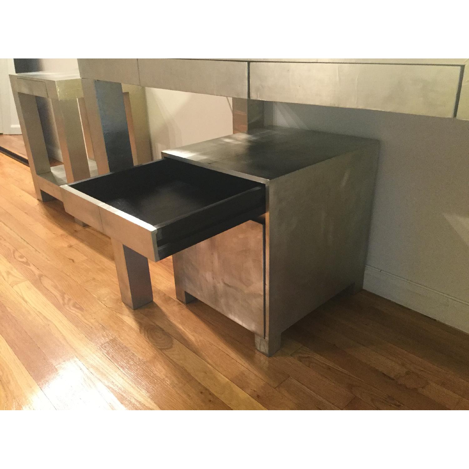 West Elm Parsons Metal Wrapped Desk - image-27