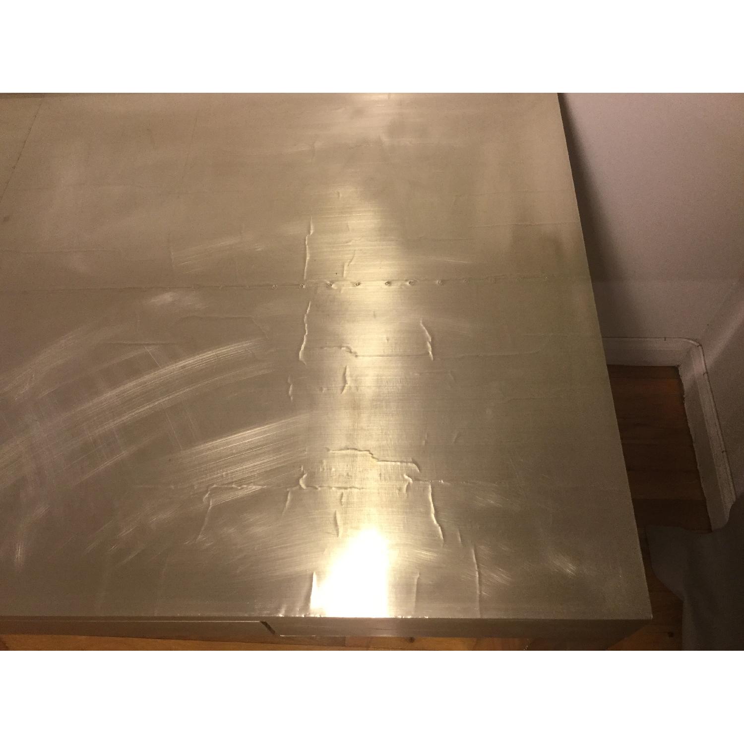 West Elm Parsons Metal Wrapped Desk - image-31