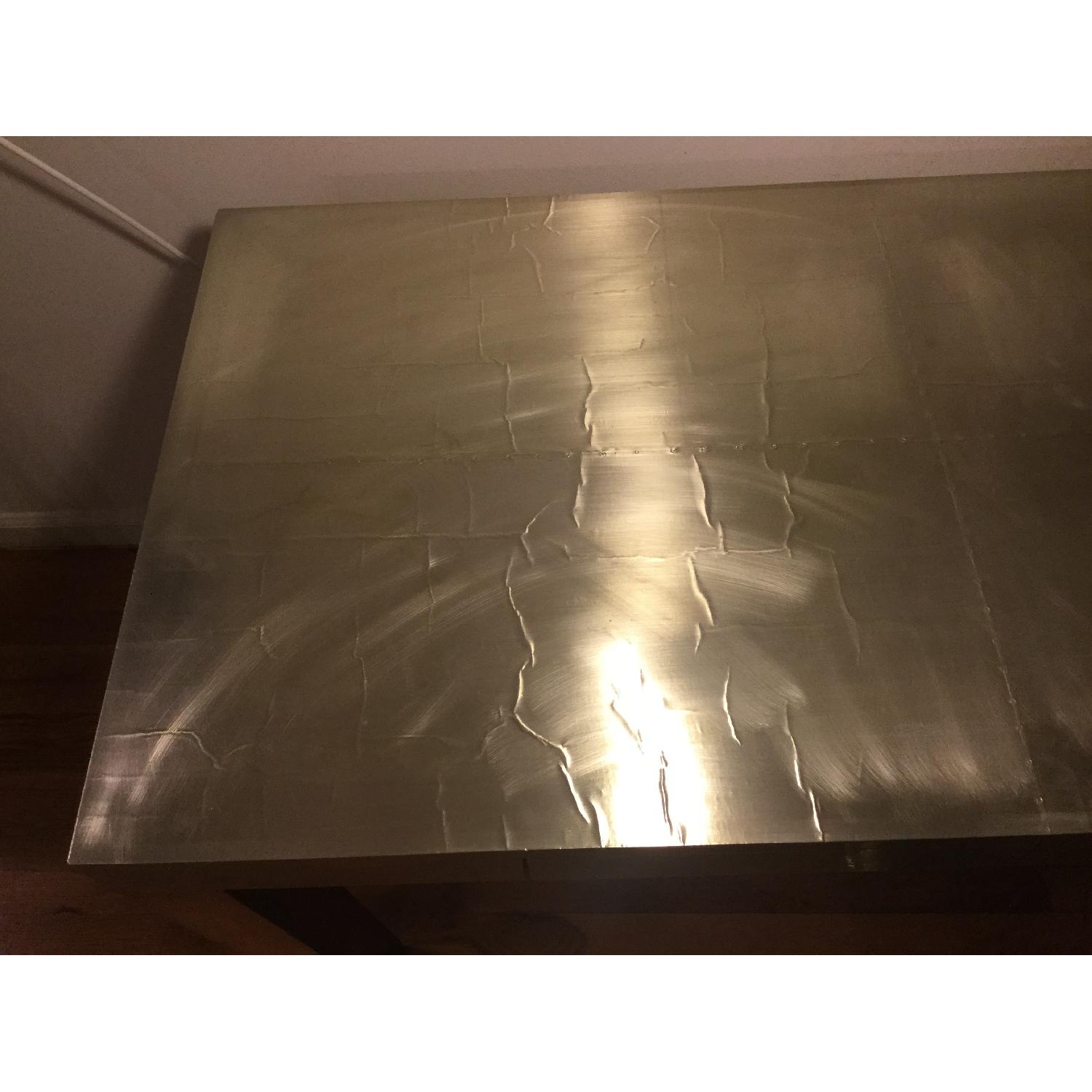 West Elm Parsons Metal Wrapped Desk - image-33