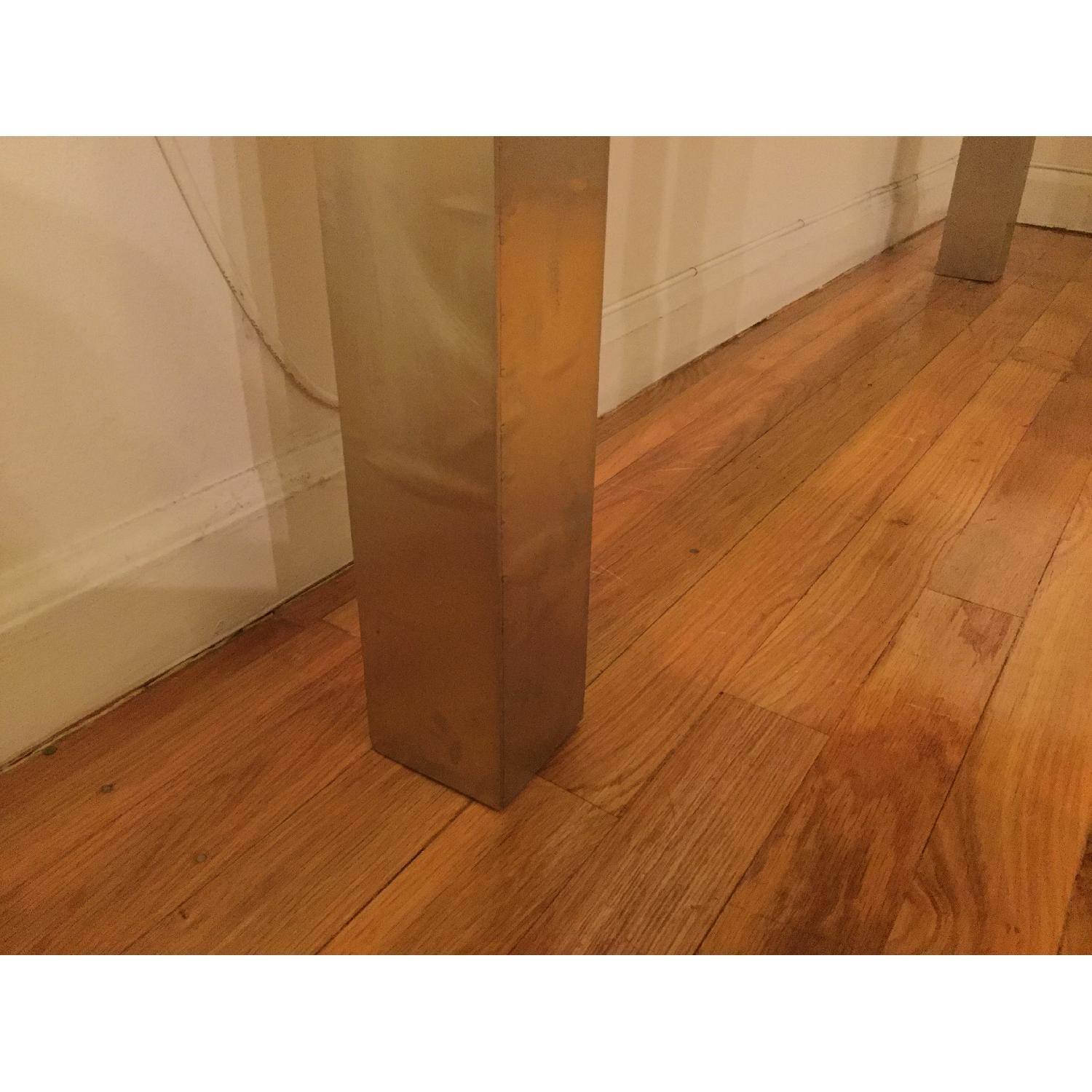 West Elm Parsons Metal Wrapped Desk - image-37