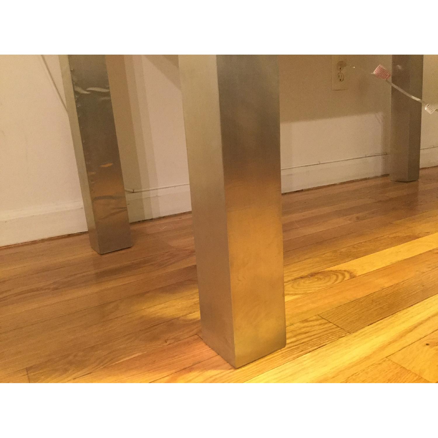 West Elm Parsons Metal Wrapped Desk - image-39