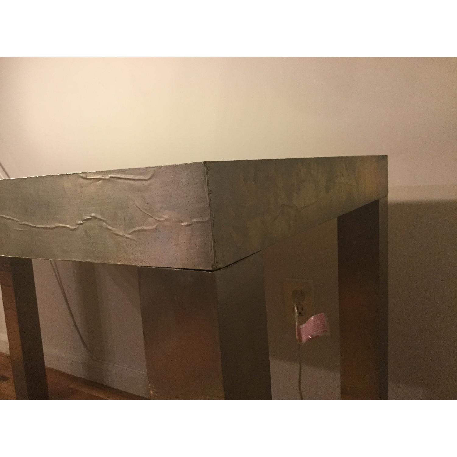 West Elm Parsons Metal Wrapped Desk - image-42