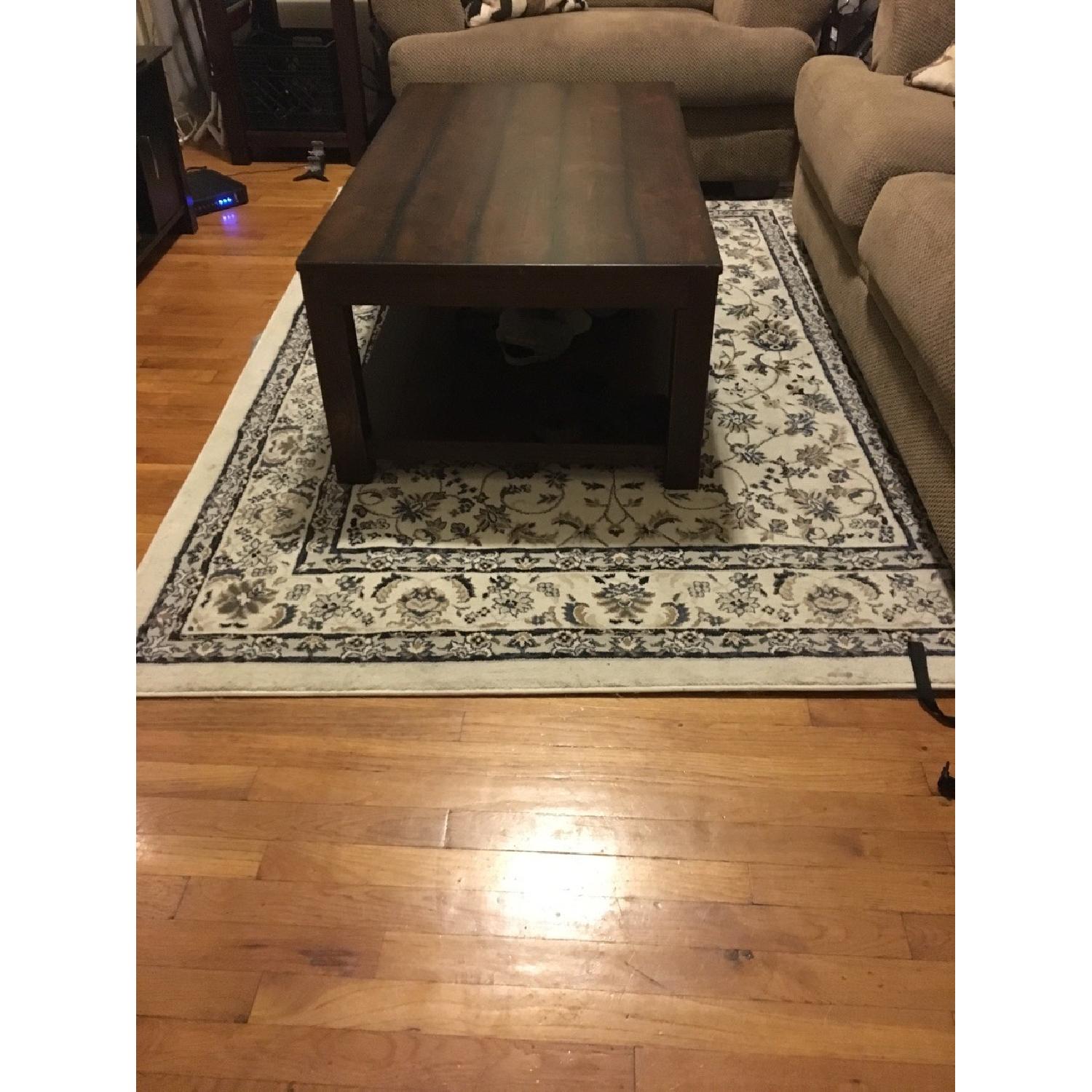 Ashley's Dark Wood Coffee Table - image-3