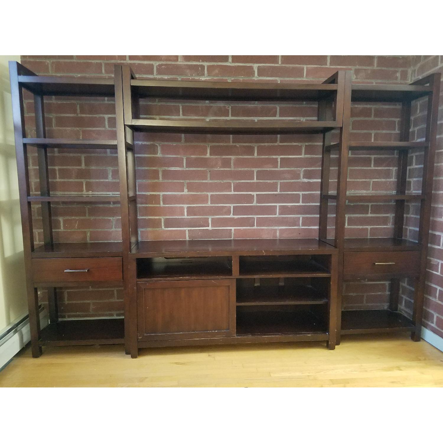 Crate & Barrel Morgan Media Wall Unit - image-1