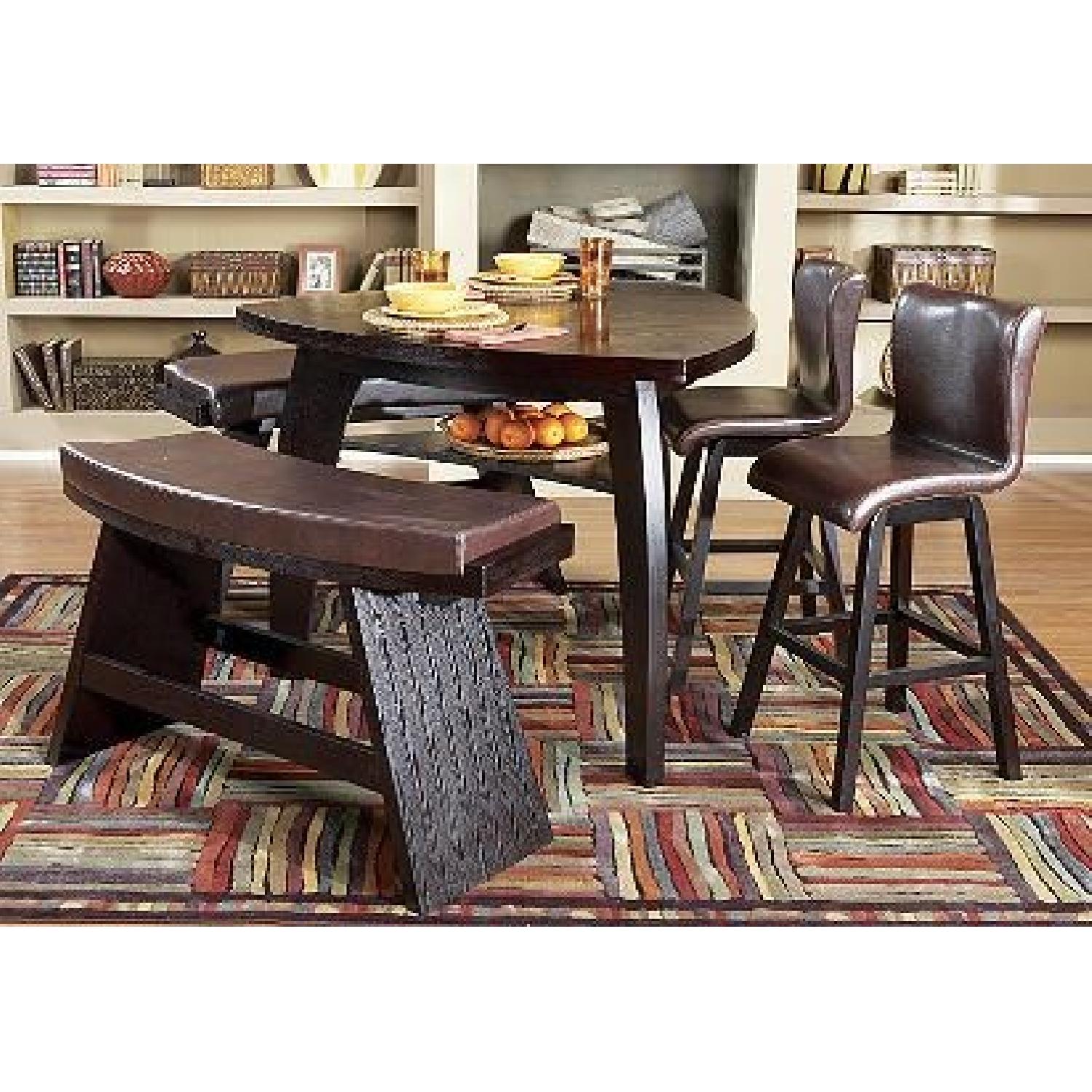 Raymour & Flanigan Noah 4 Piece Bar Height Dining Set - image-4