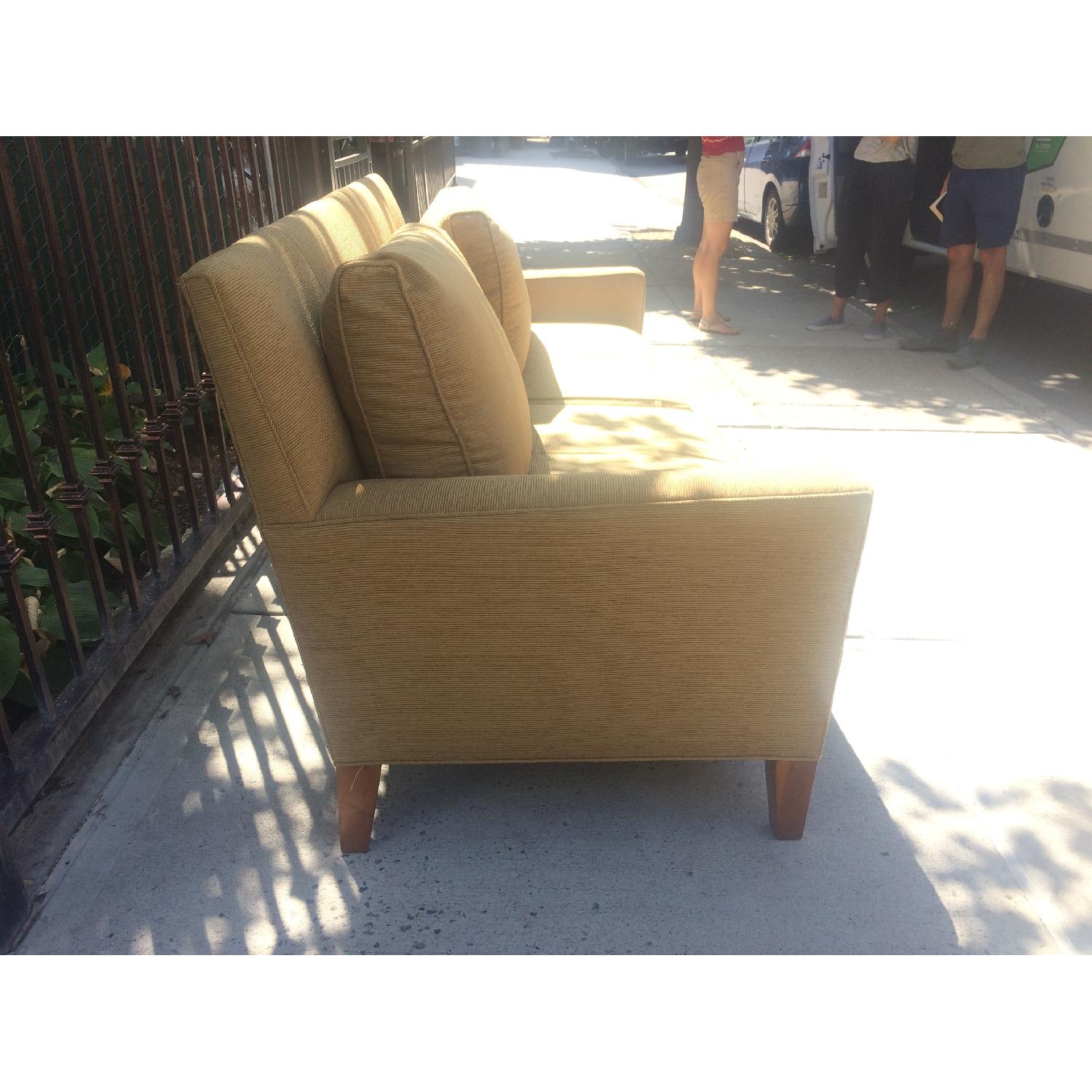 Mid-Century Mustard Yellow Sofa - image-2