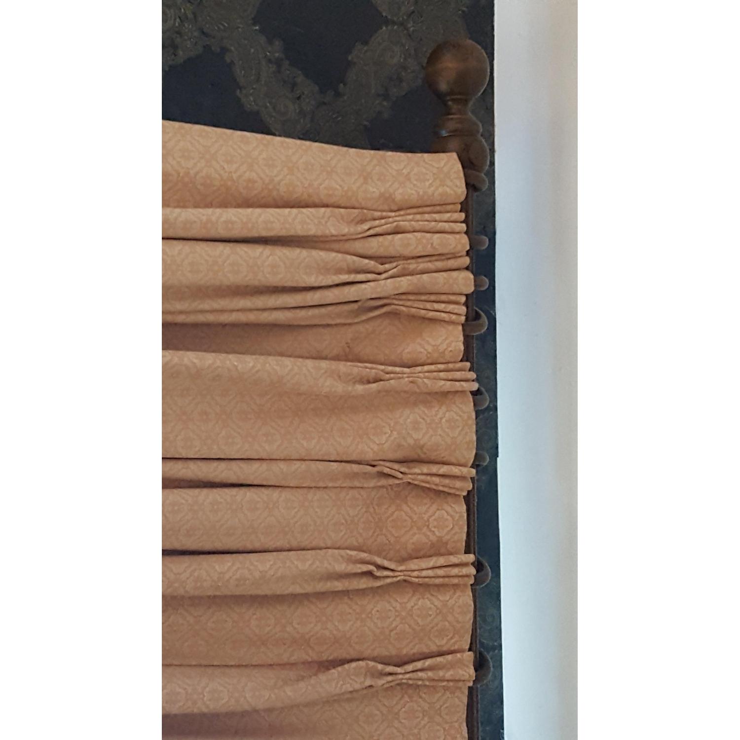 Pleated Lined Drapes - image-1