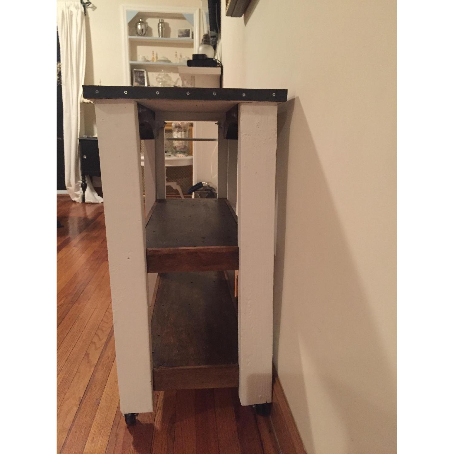 Rustic Kitchen Island Bar Cart - image-2