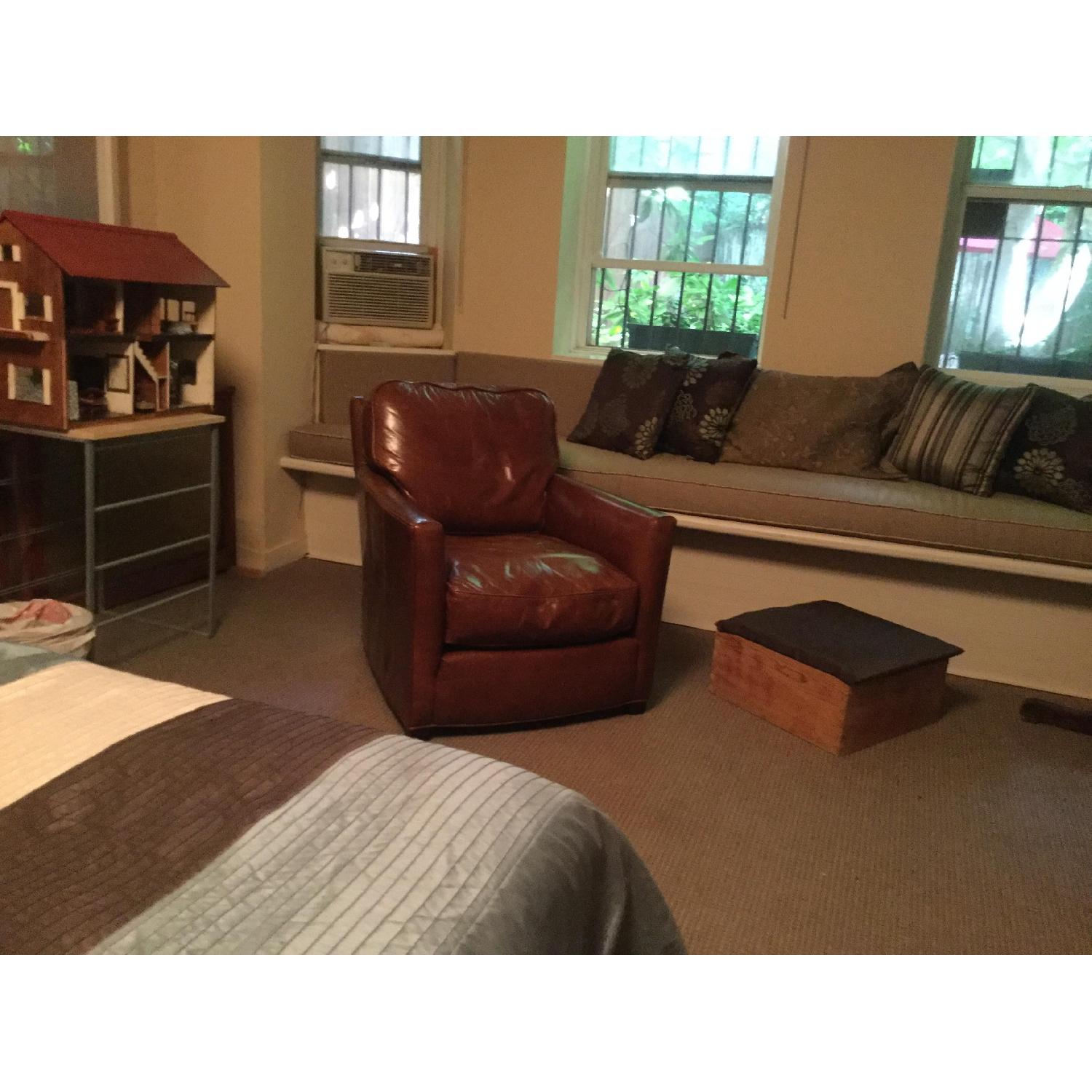 Safavieh Leather Reading Chair - image-3