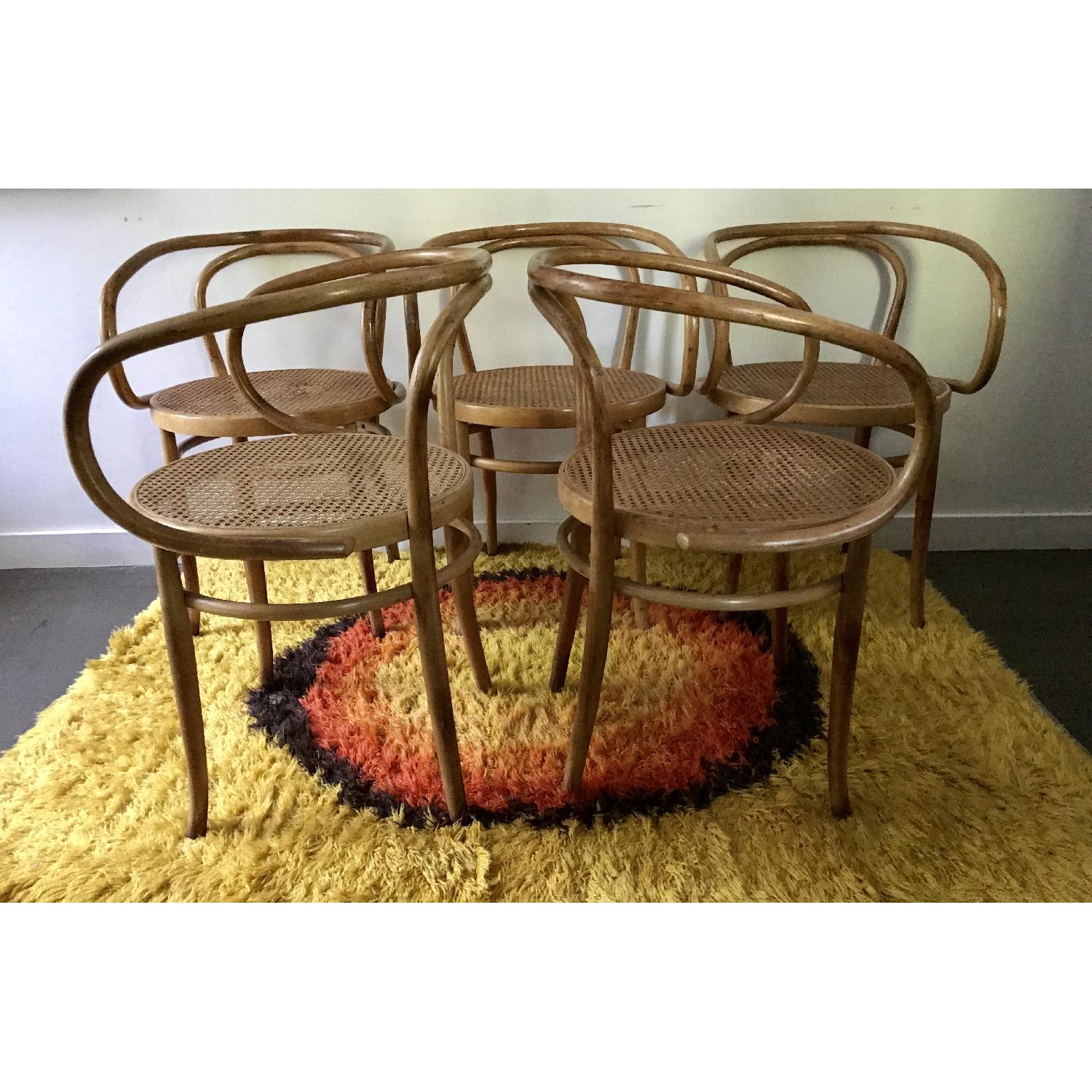 Vintage Bentwood Arm Chairs - image-1