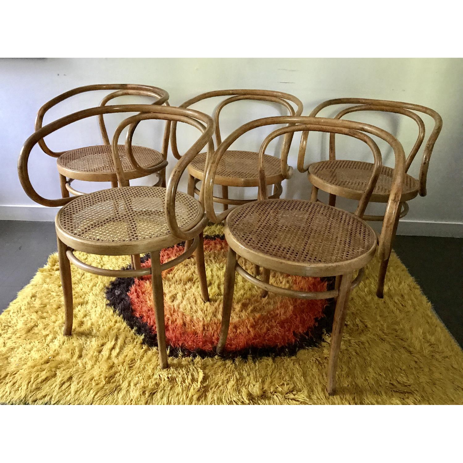 Vintage Bentwood Arm Chairs - image-3