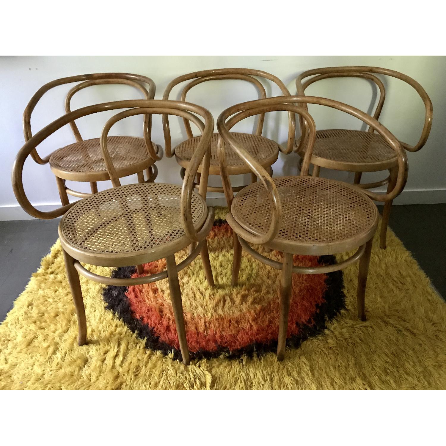 Vintage Bentwood Arm Chairs - image-4