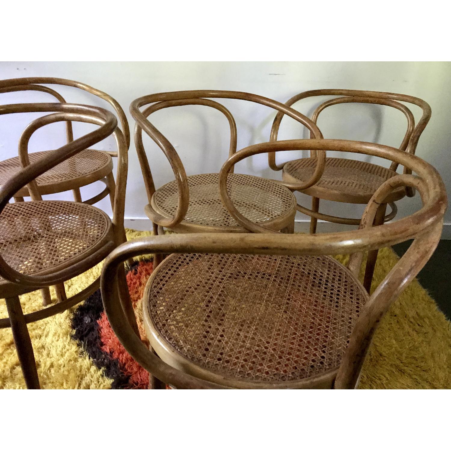 Vintage Bentwood Arm Chairs - image-5