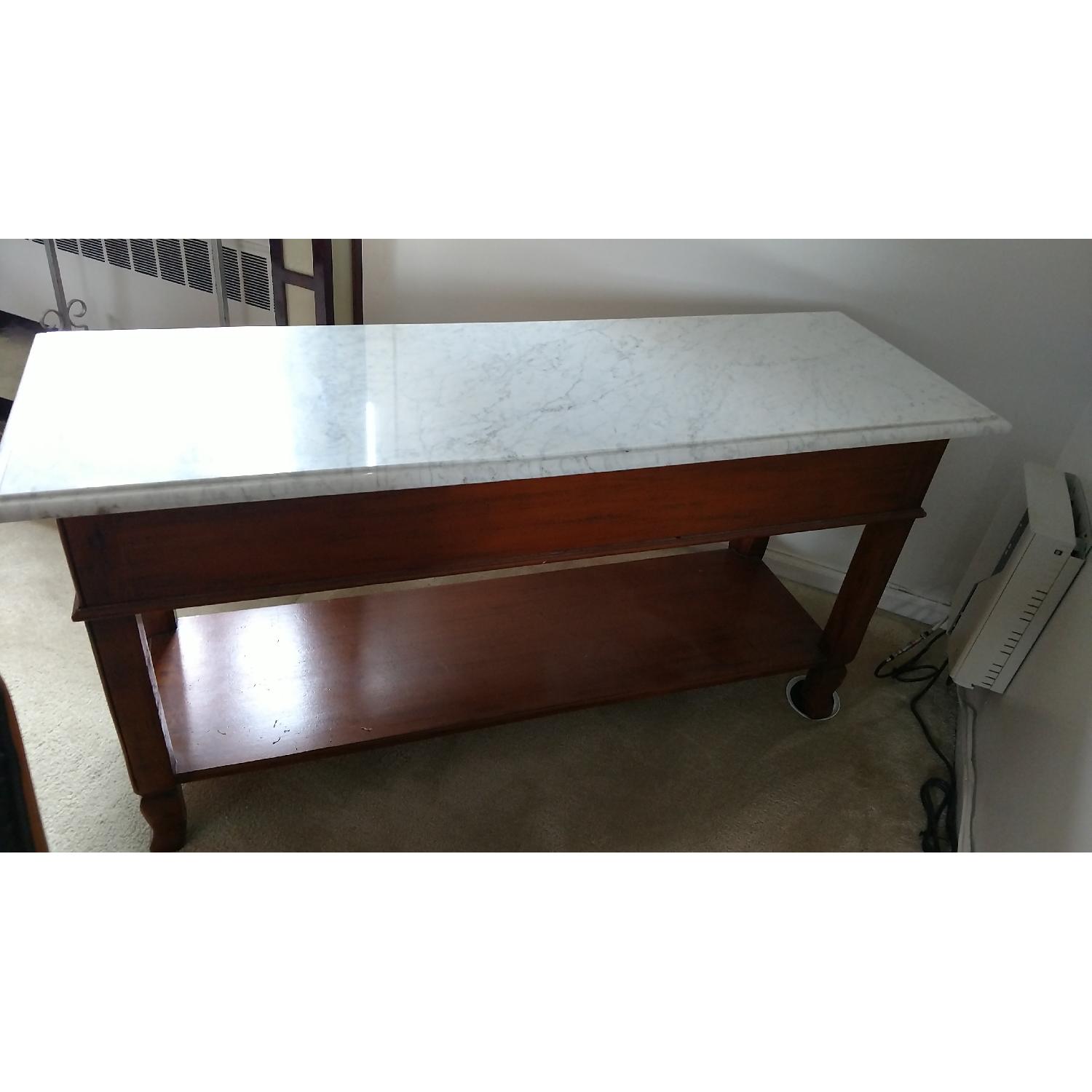 Marble Top Side Table - image-4
