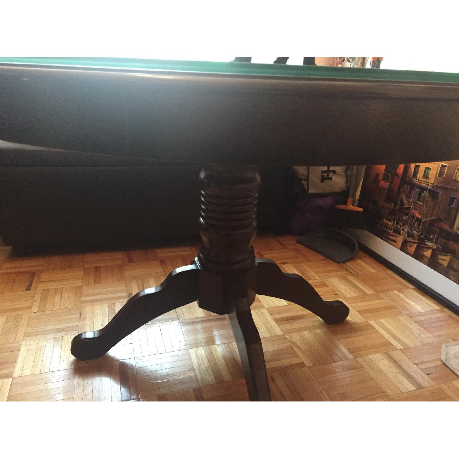 Pier 1 Wood & Glass Dining Table - image-2