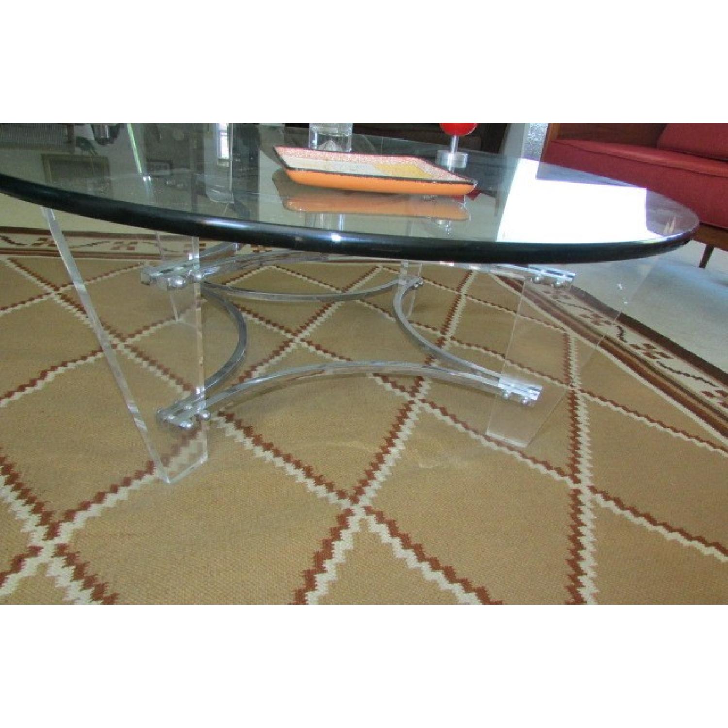 Round Glass Coffee Table - image-4