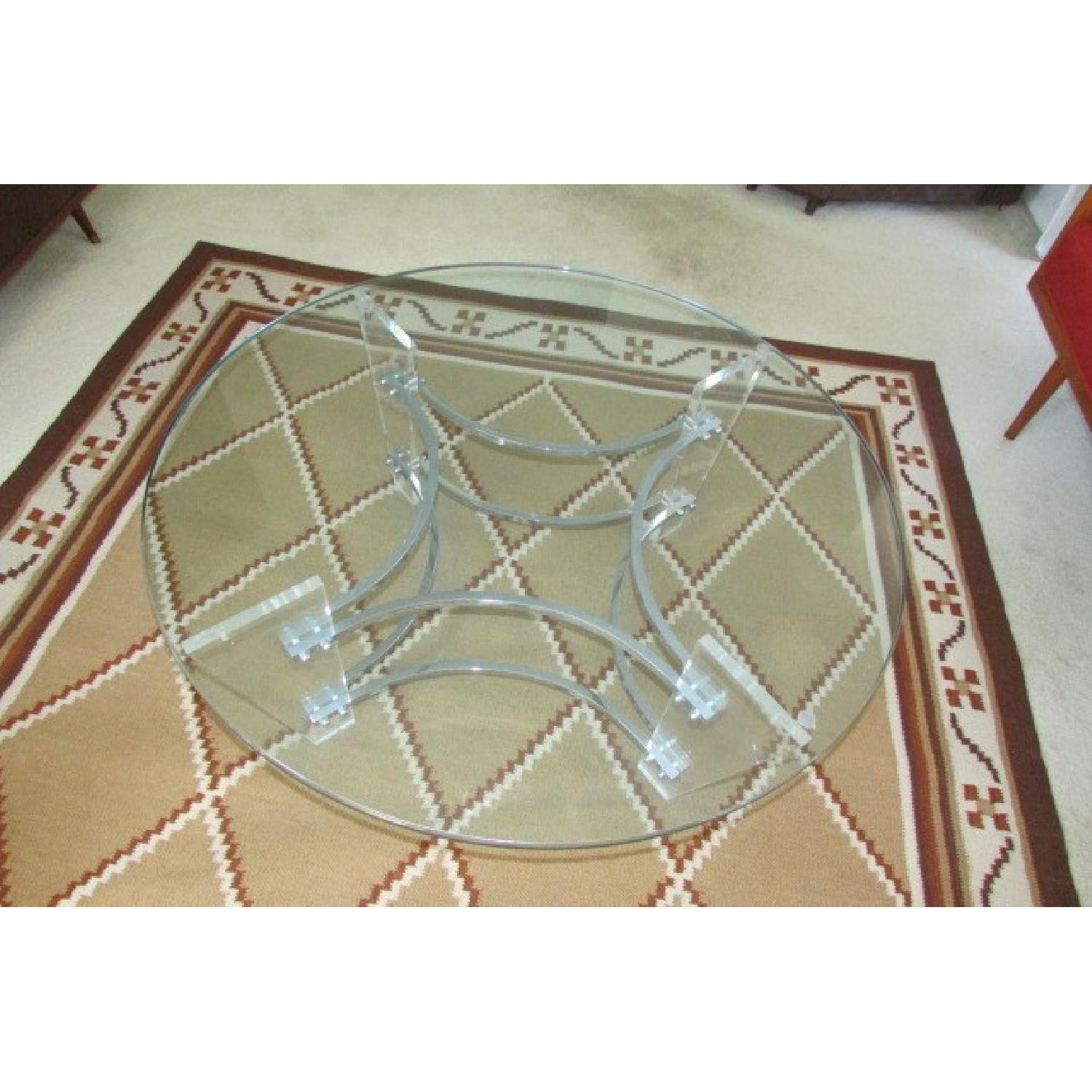 Round Glass Coffee Table - image-6
