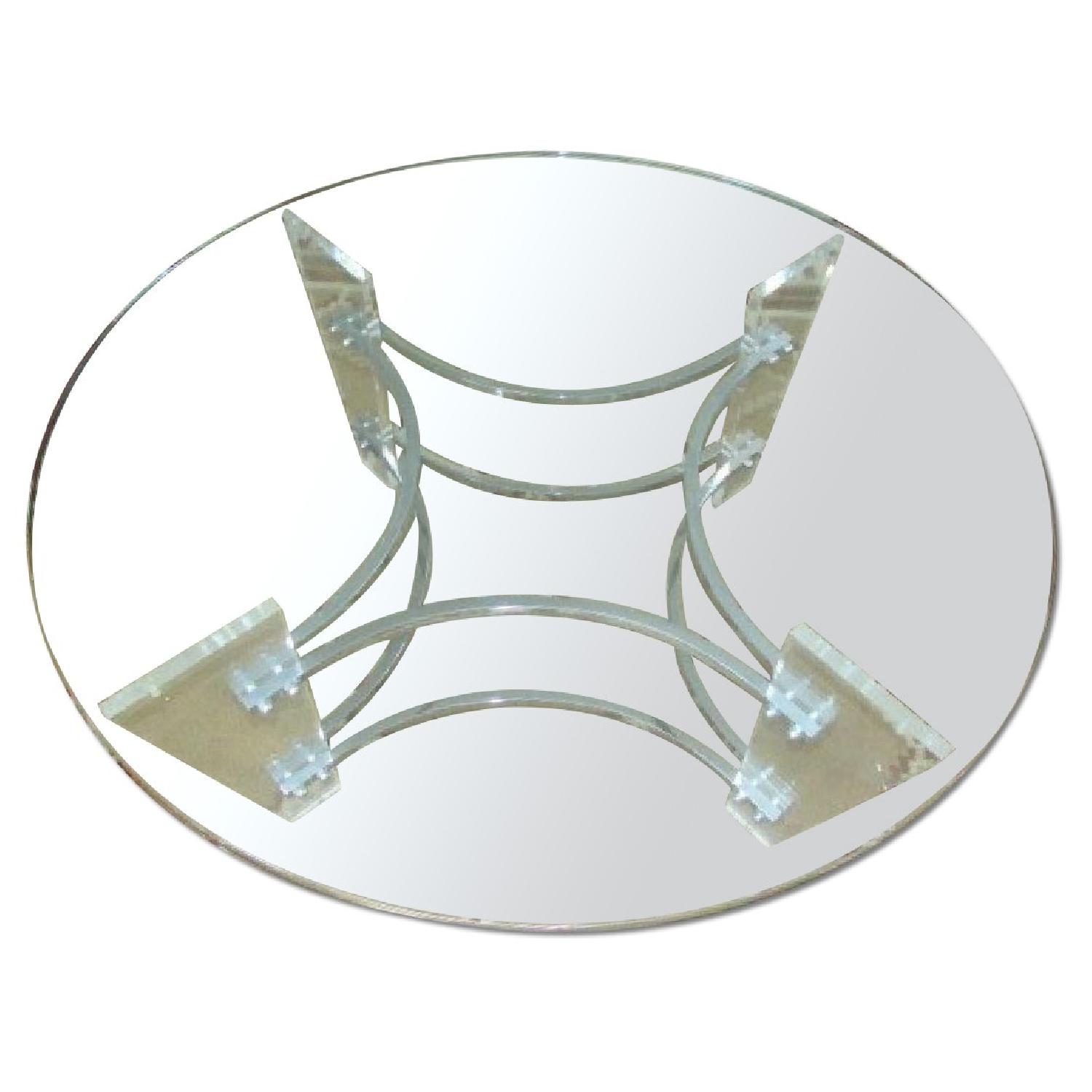 Round Glass Coffee Table