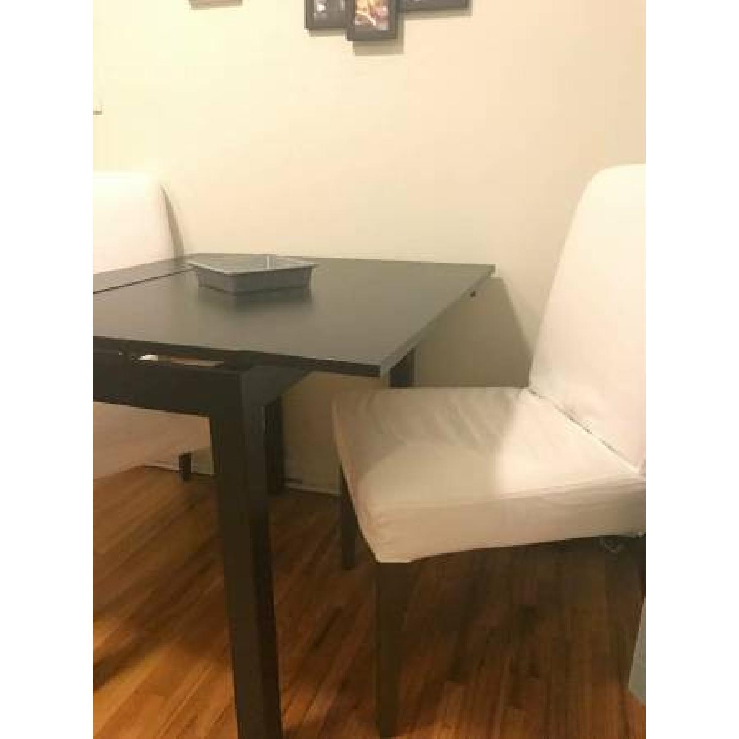 Ikea Bjursta Table w/ 2 Henriksdal Dining Chairs - image-4