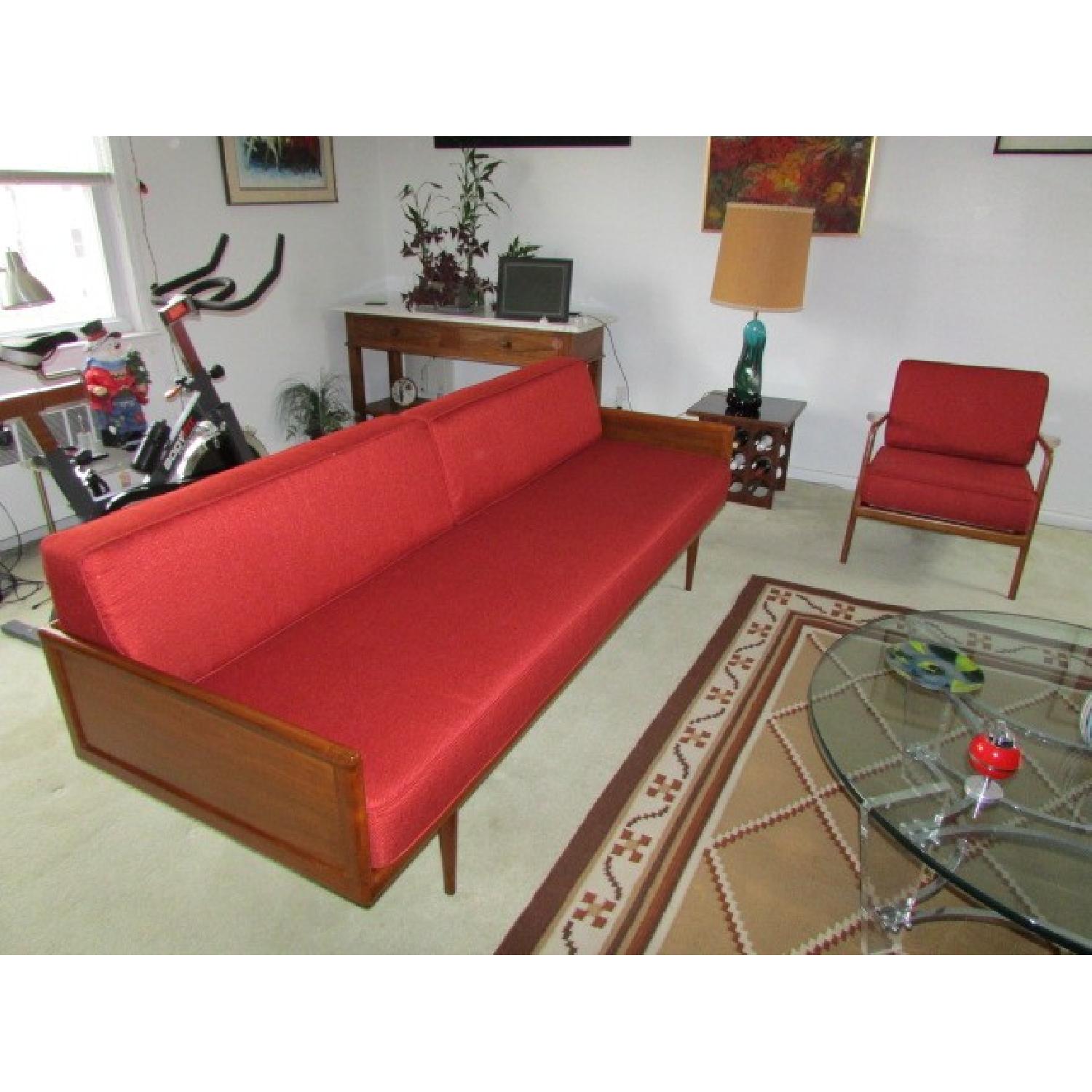 Vintage Couch + Chair - image-1