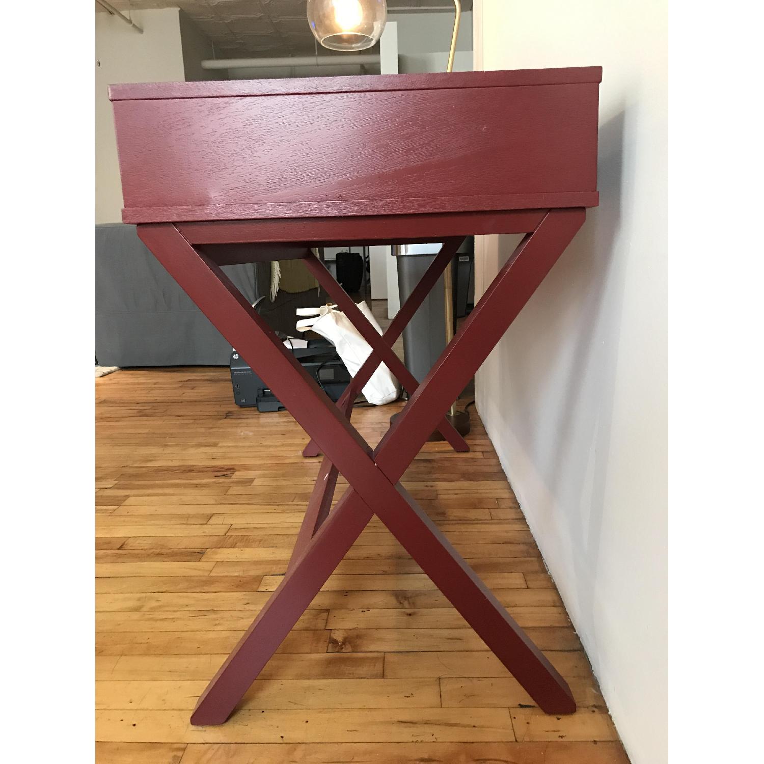 Target Threshold Red Oriental Desk - image-3