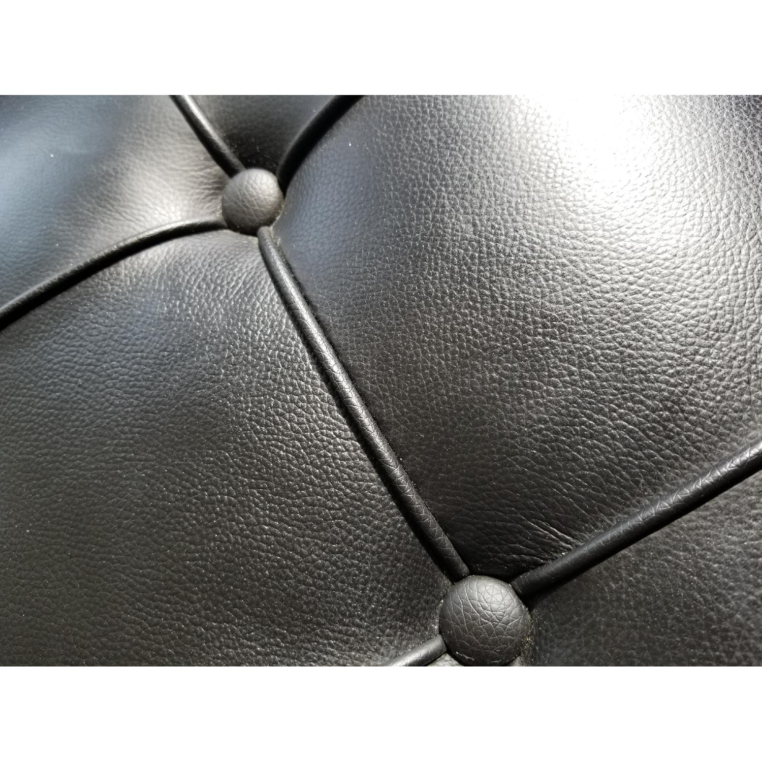 Mid Century Barcelona Style Chair & Ottoman - image-5