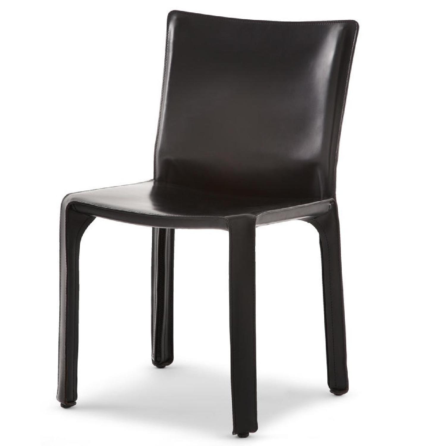 Cassina Italian Leather Chair - image-0