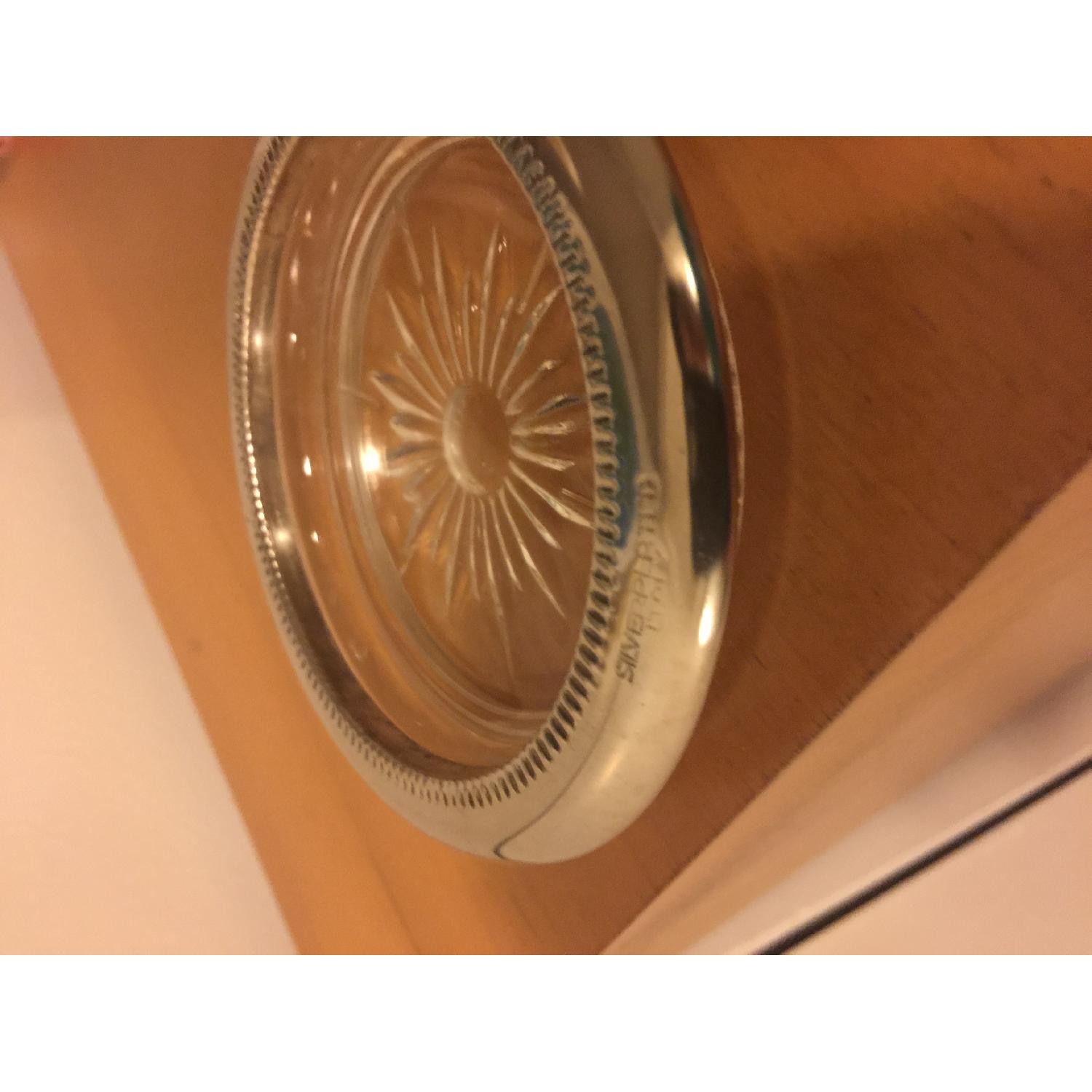 Italian Silverplated Coasters - image-4