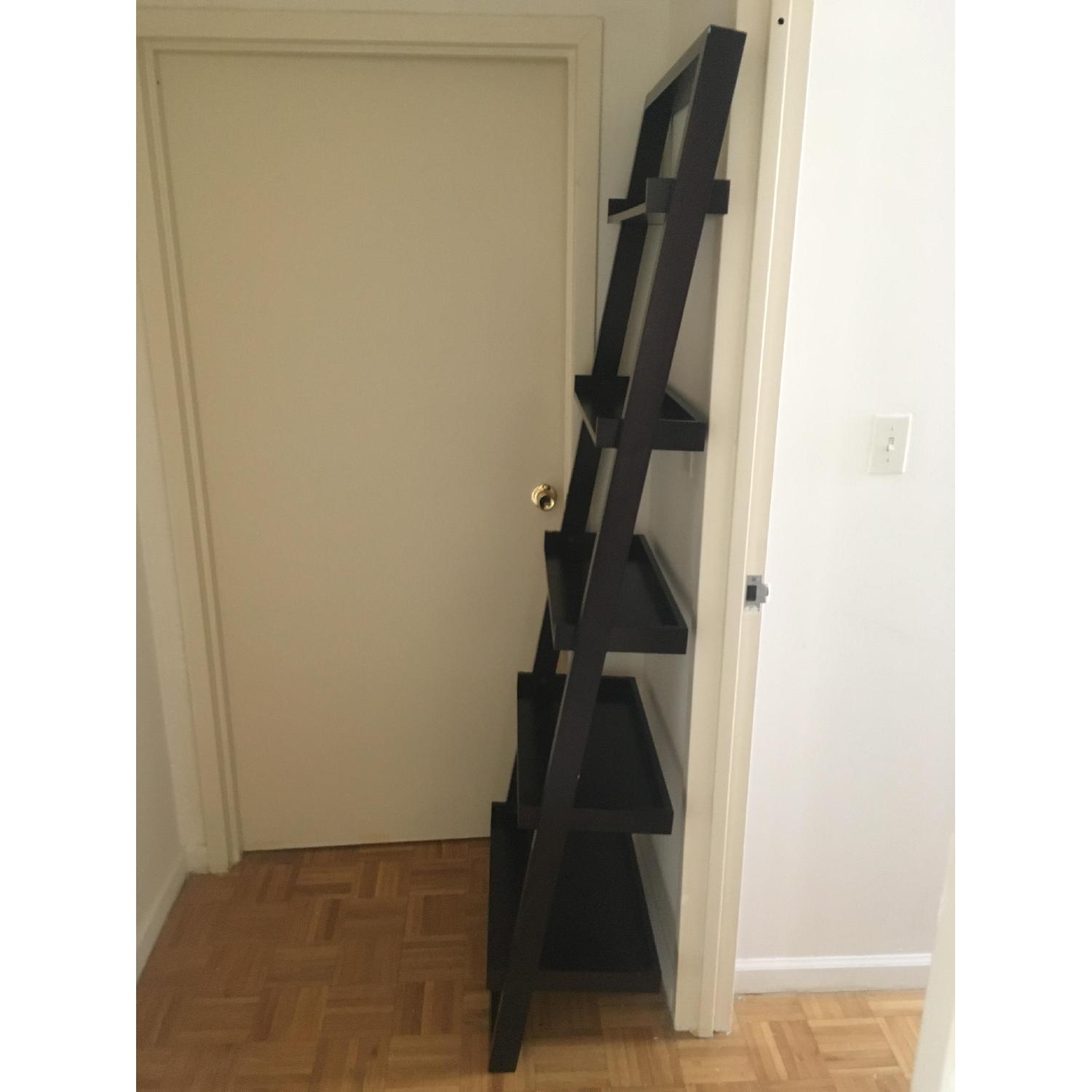 Crate & Barrel Sloane Leaning Bookshelf - image-3