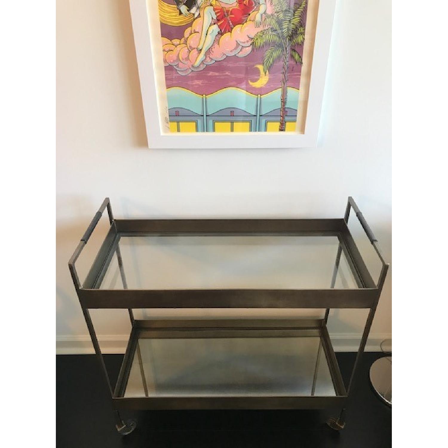 Crate & Barrel Bar Cart - image-3