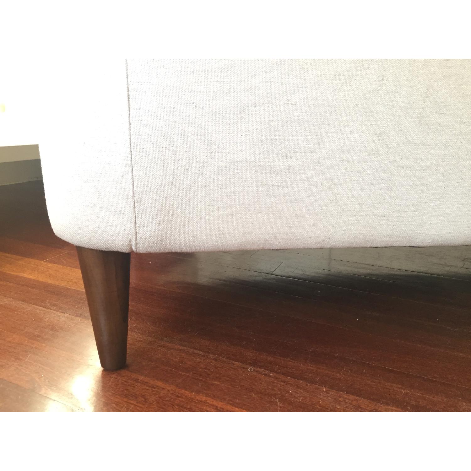 One King's Lane Alexa Tufted Sofa in Off-White - image-5