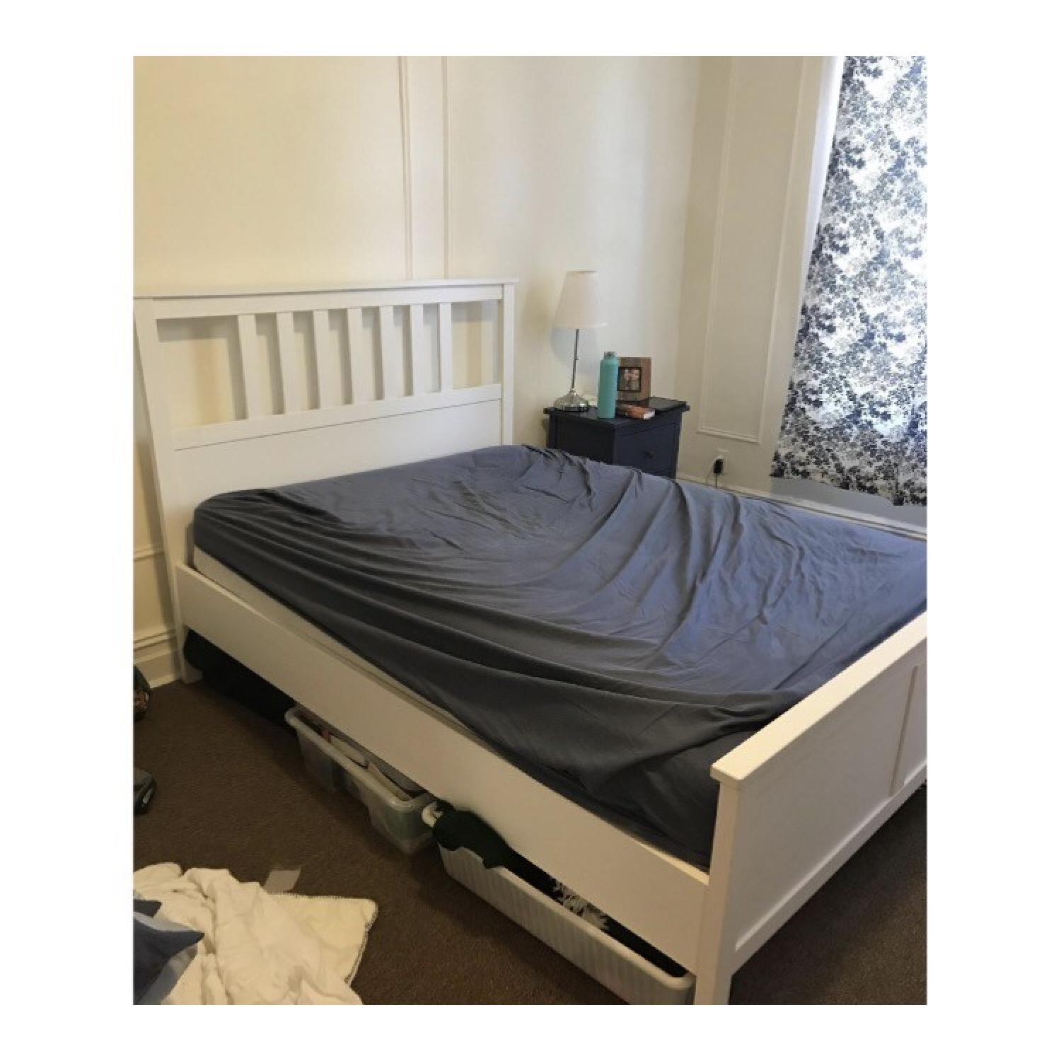 Ikea Hemnes Full Size w/ Leirsund Slatted Base - image-3