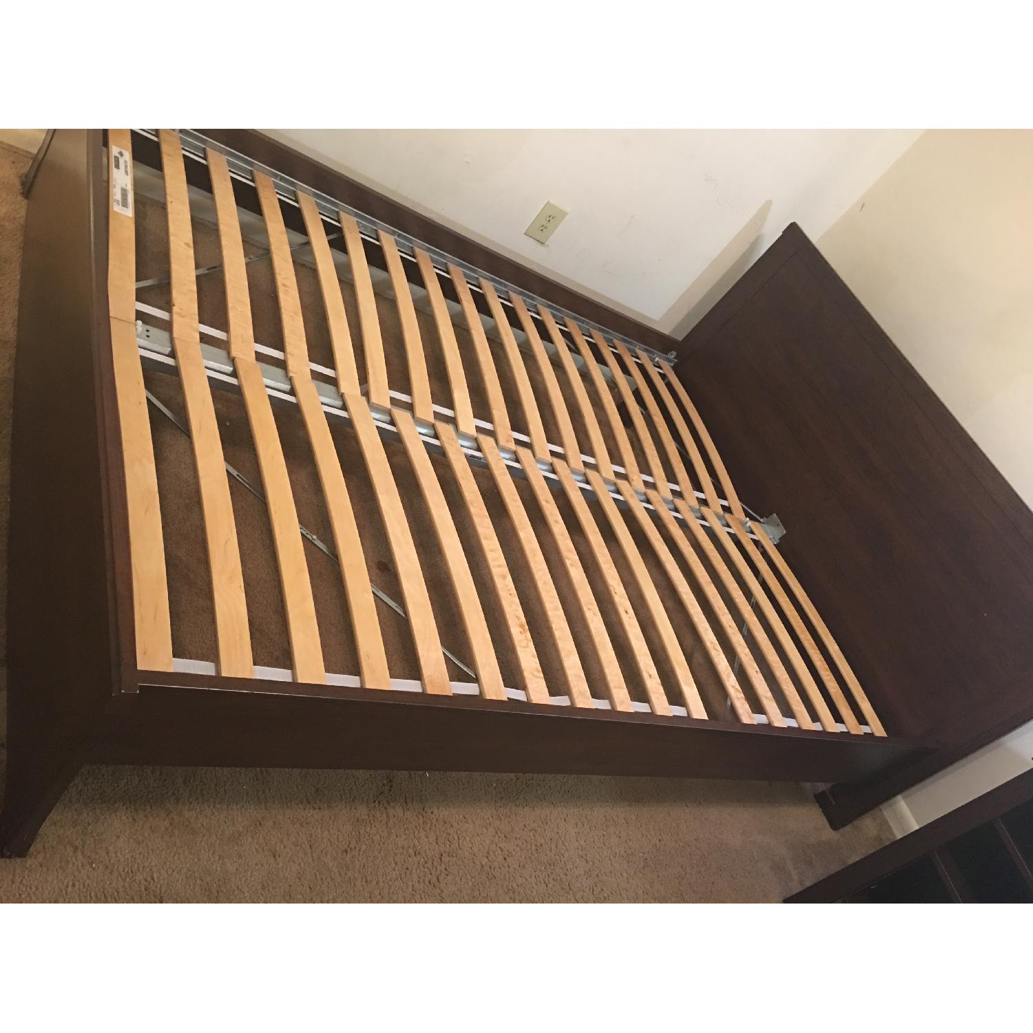 Ikea Brusali Queen Size Bed Frame AptDeco