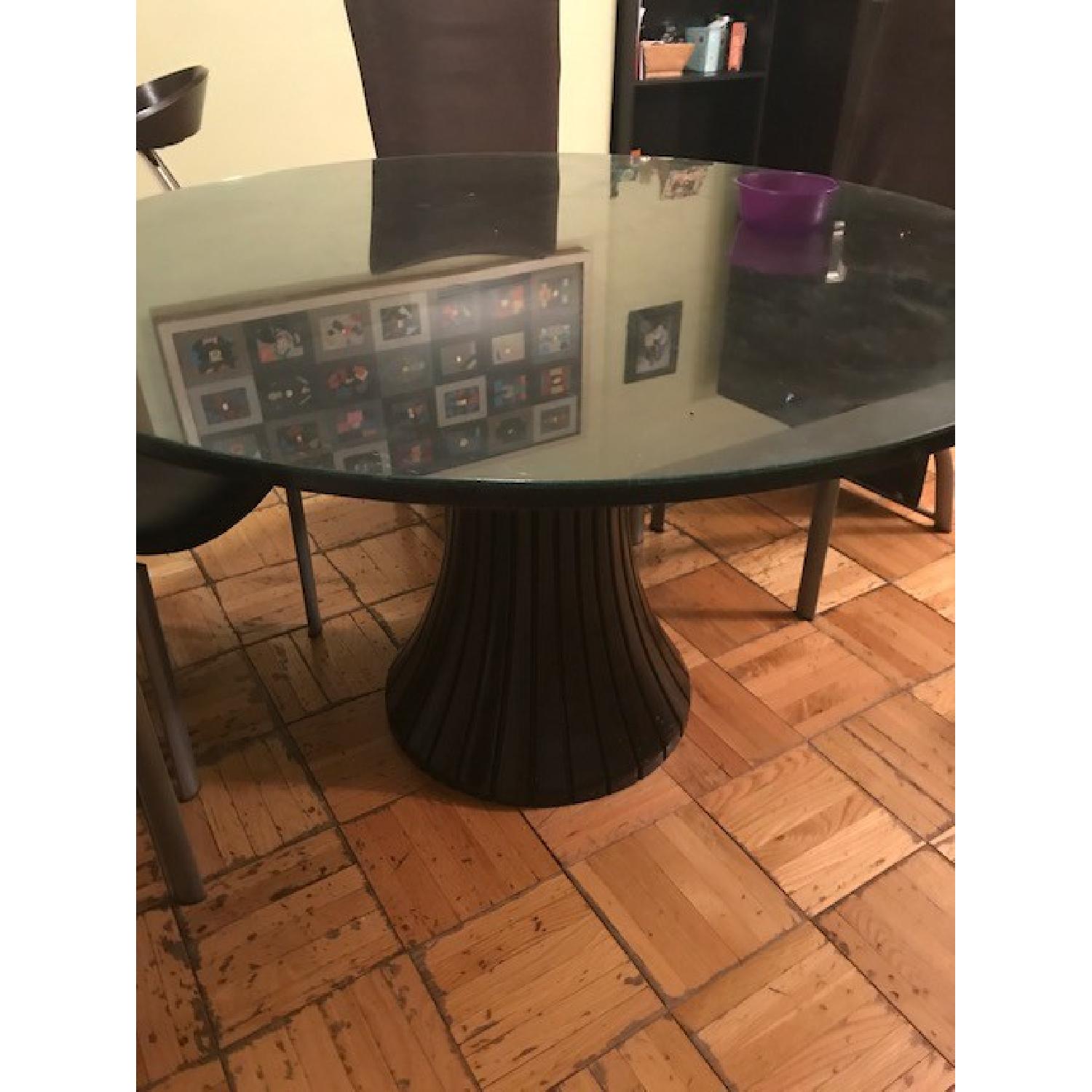 Room & Board Cyprus Round Table w/ 4 Chairs - image-1