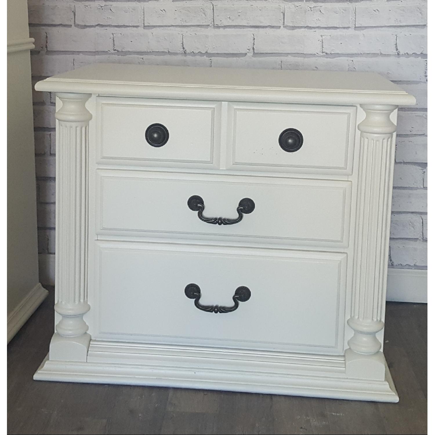 County Modern Ivory Nightstand