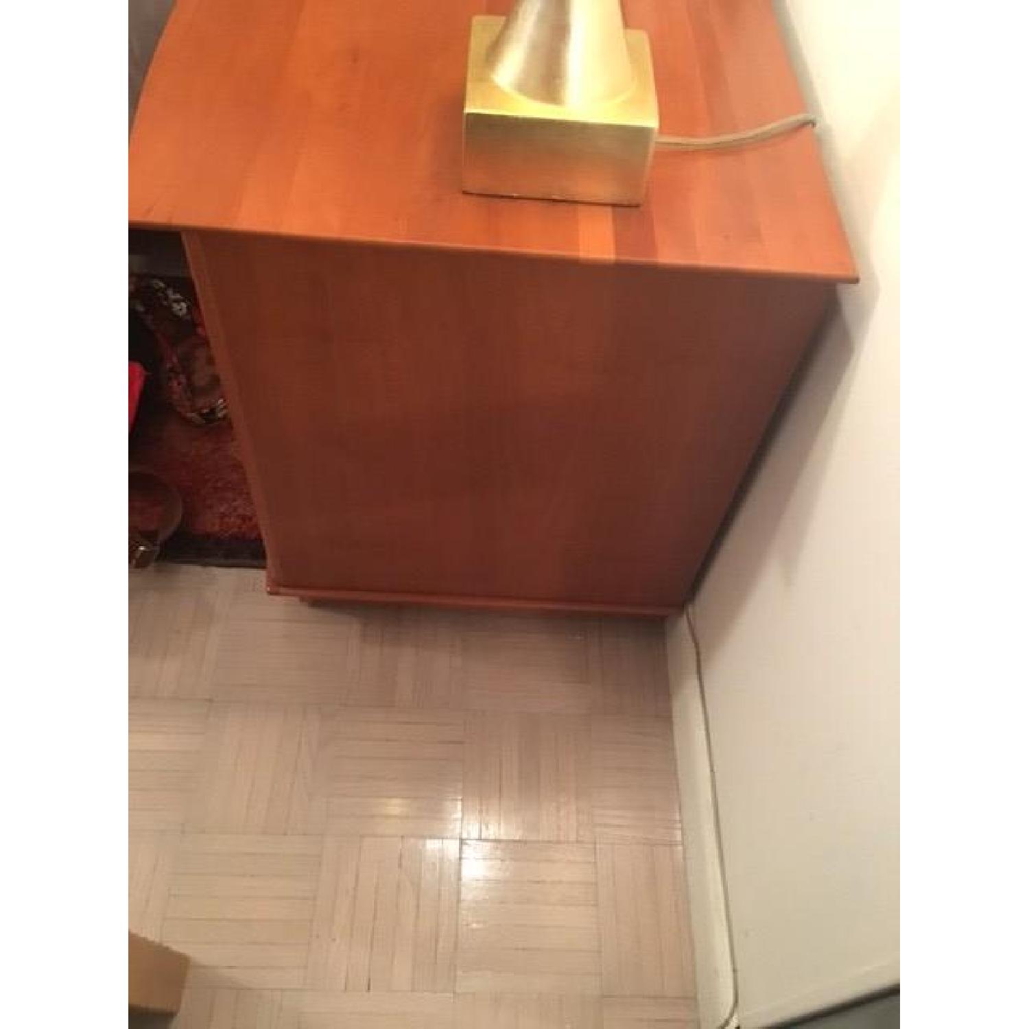 Brandon Cherry Wood Veneer Nightstand - image-2