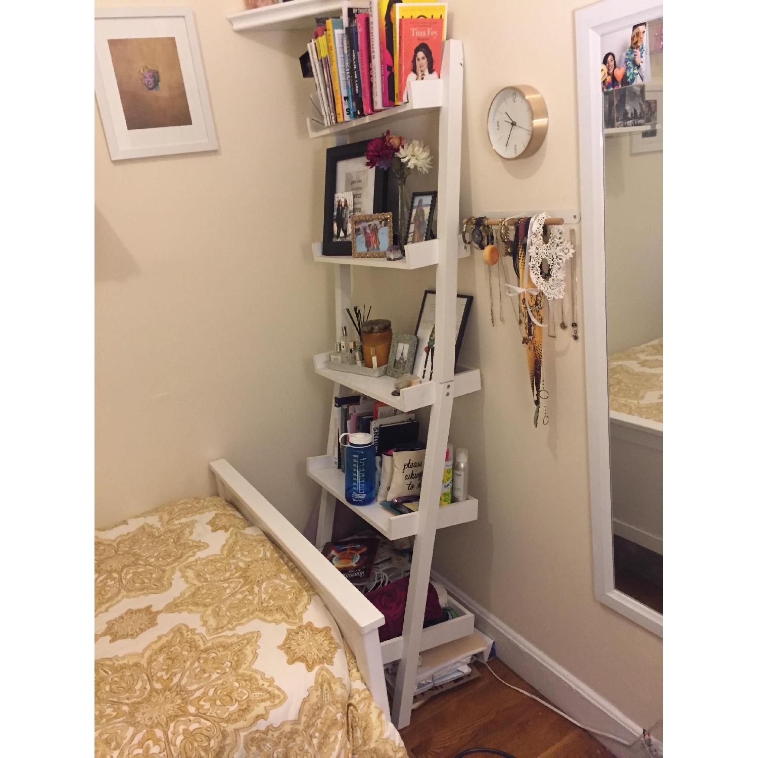 Container Store Java Linea Ladder Shelf AptDeco