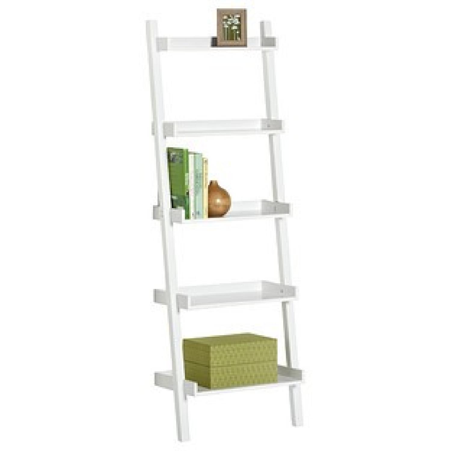 Container Store Java Linea Ladder Shelf AptDeco