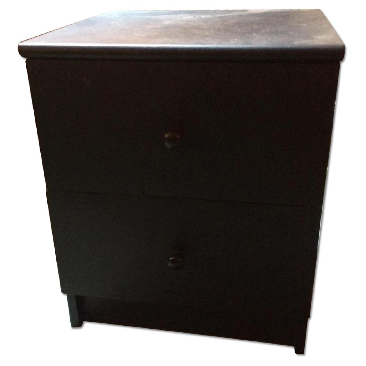 Ikea 2 Drawer Nightstand - image-0