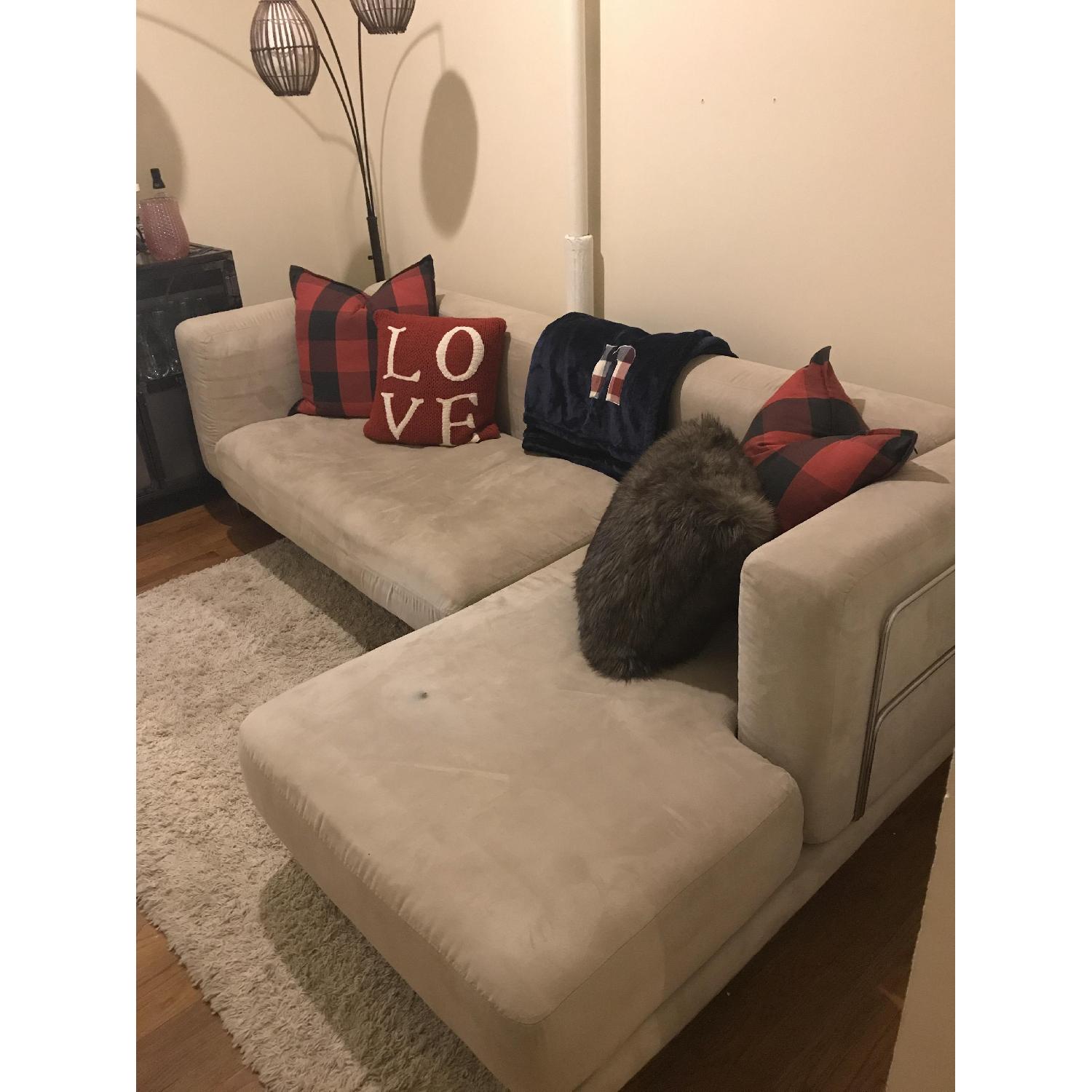 Beige Sectional Couch - image-2