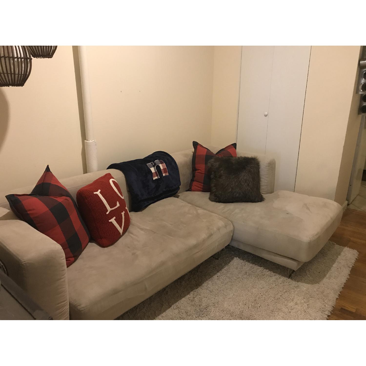 Beige Sectional Couch - image-3