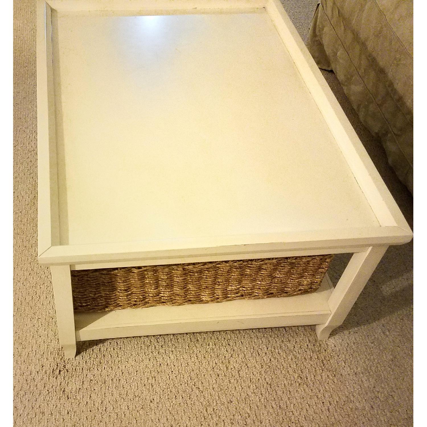 Ballard Designs Large Cocktail Table AptDeco