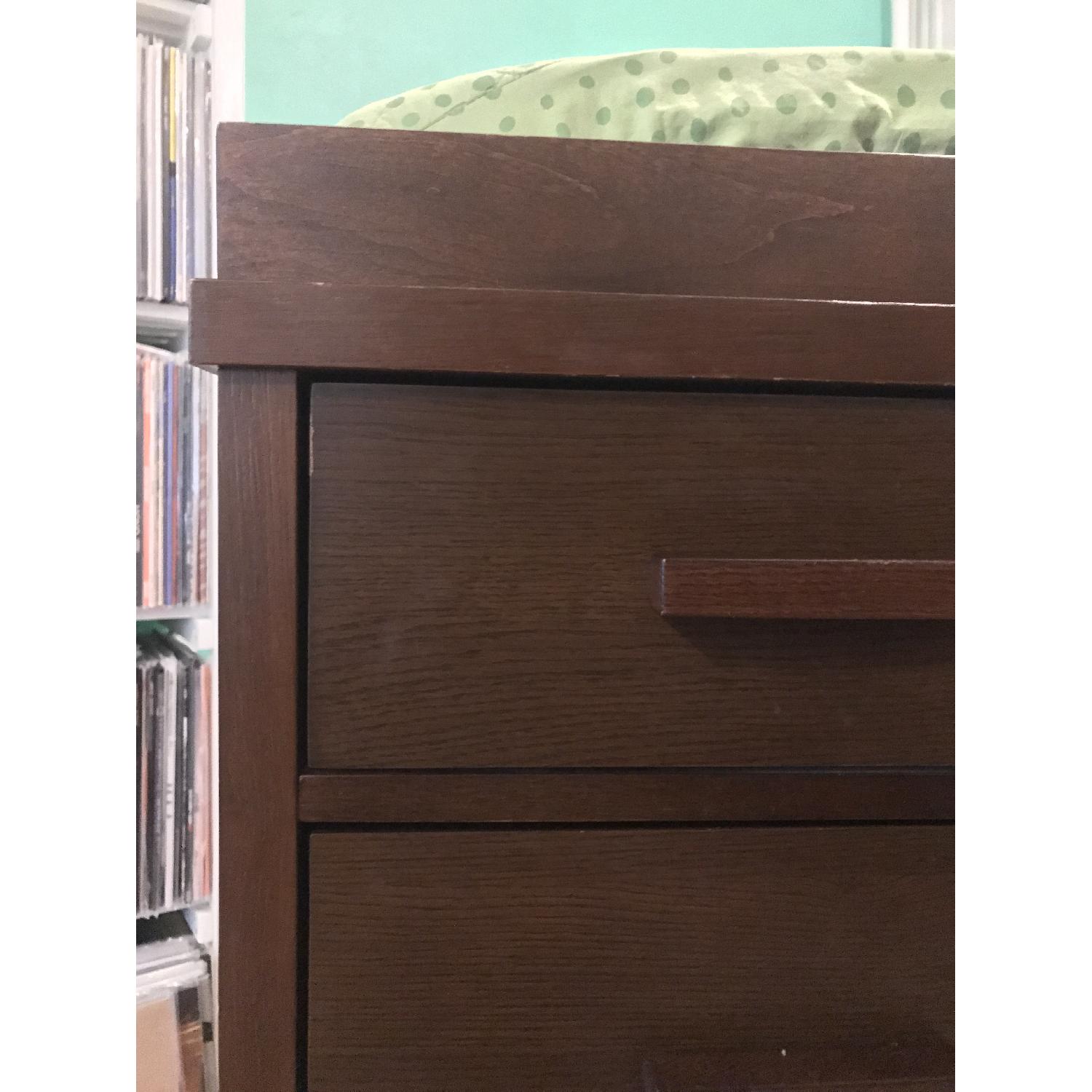 The Land of Nod 5 Drawer Dresser w/ Removable Changing Table - image-5
