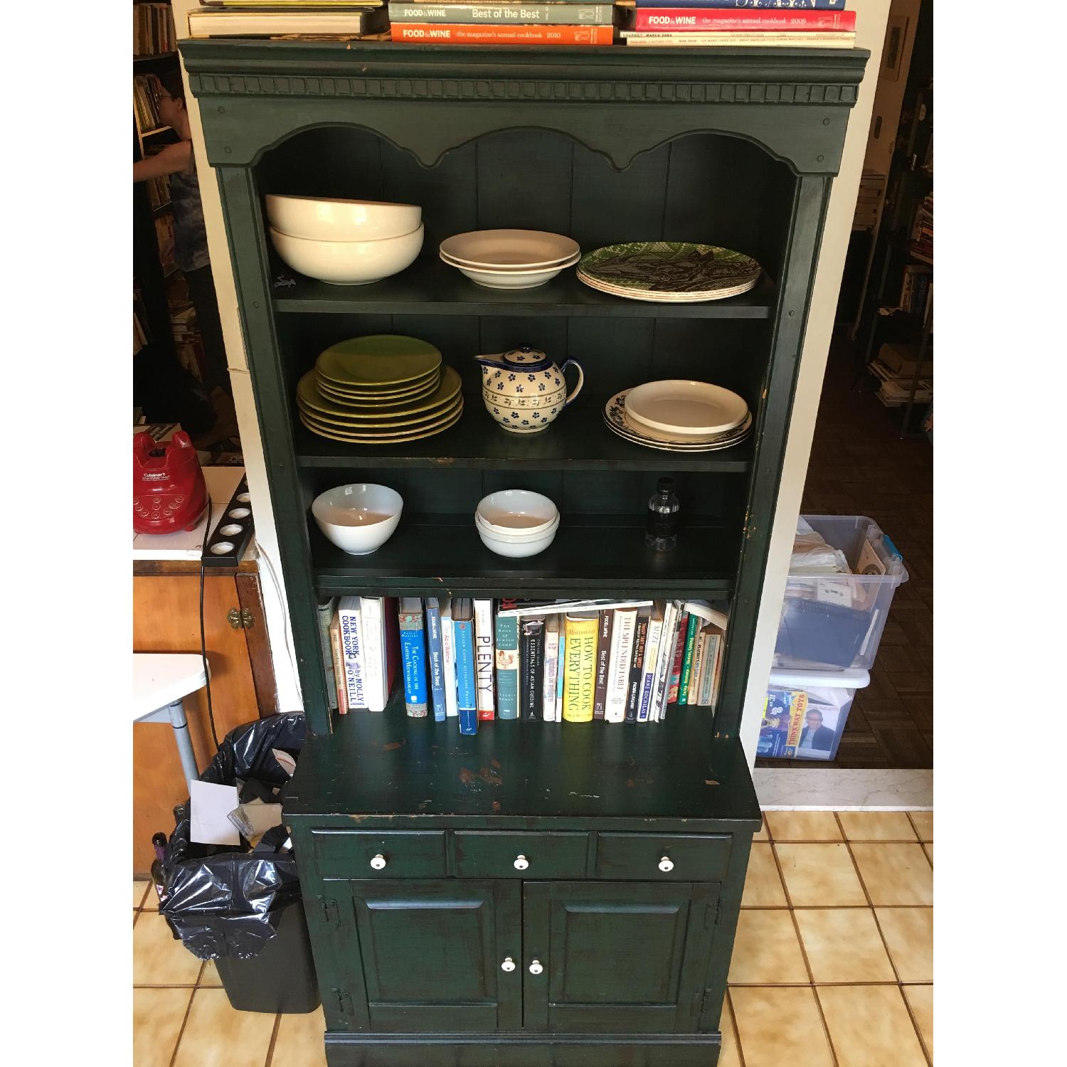 Farmhouse Kitchen Hutch AptDeco