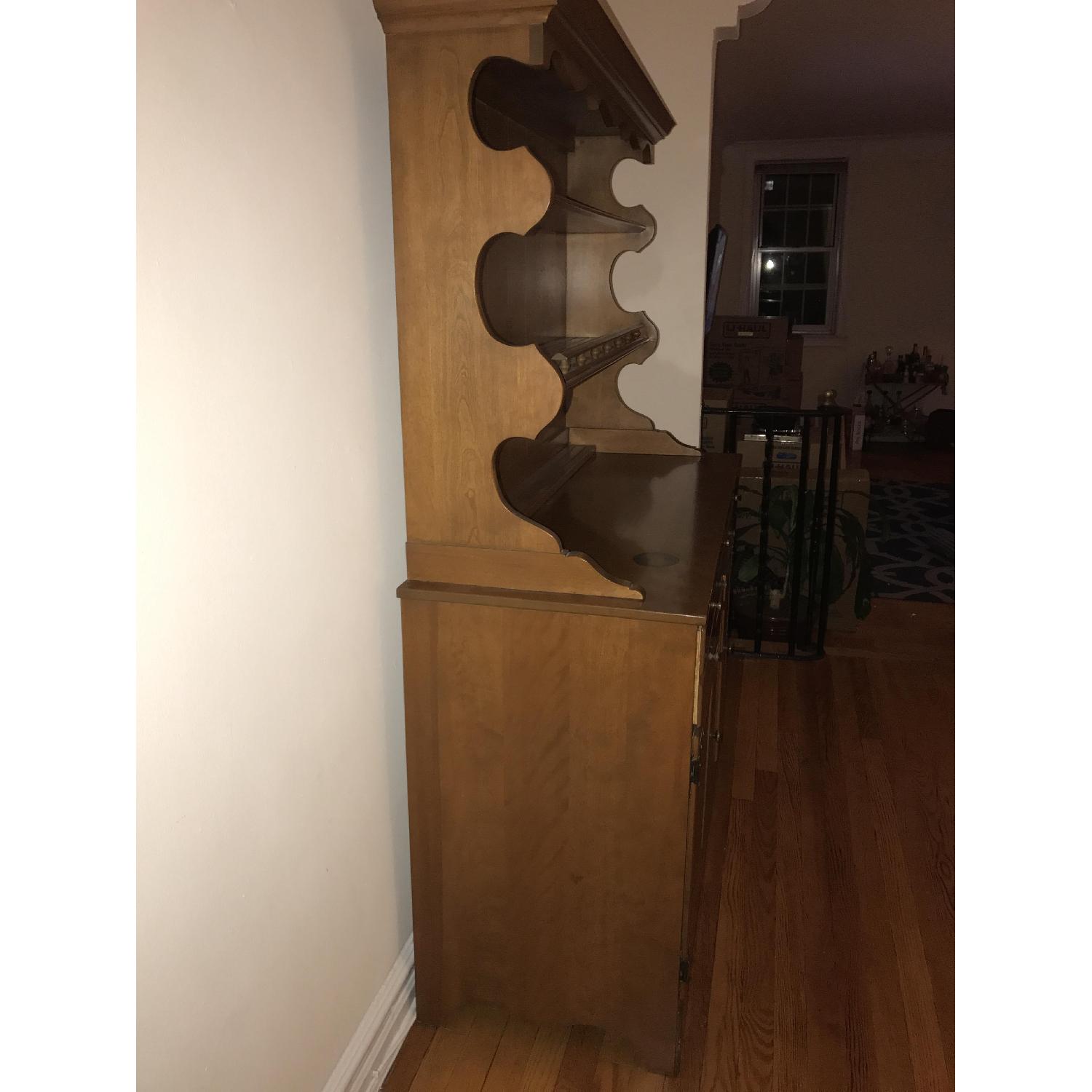Ethan Allen Baumritter Welsh 2 Piece China Cabinet - image-1