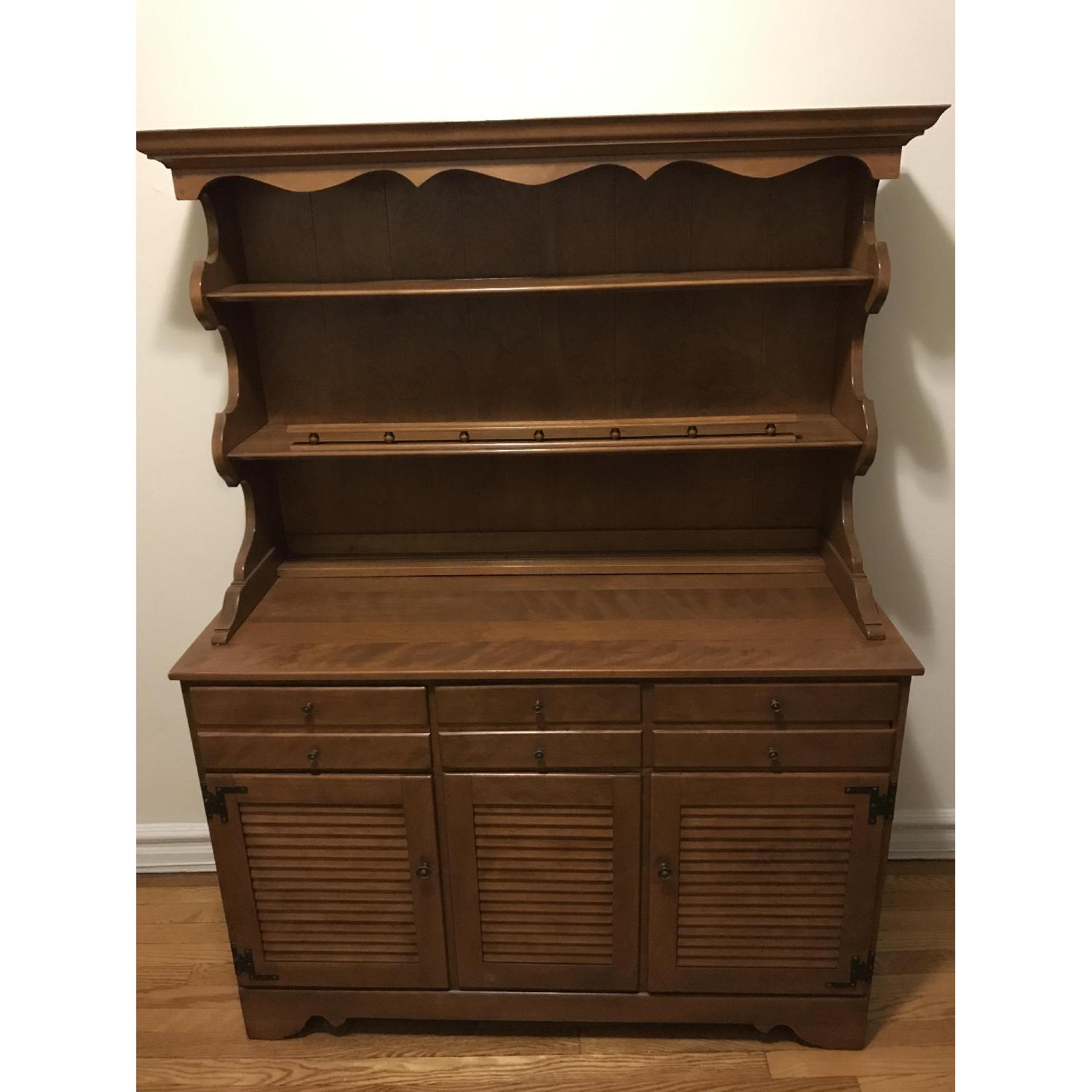Ethan Allen Baumritter Welsh 2 Piece China Cabinet - image-5