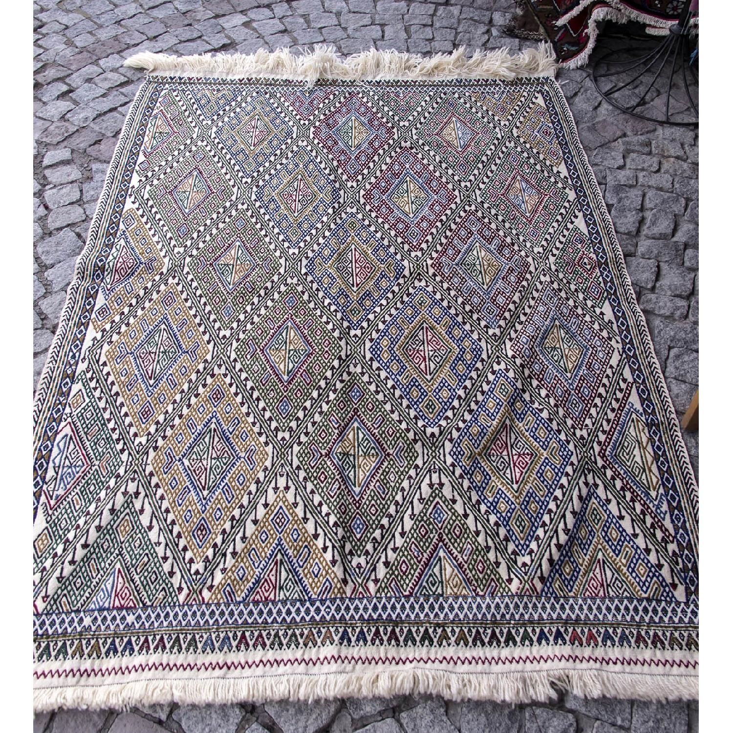 Vintage Turkish Kilim Rug - image-1