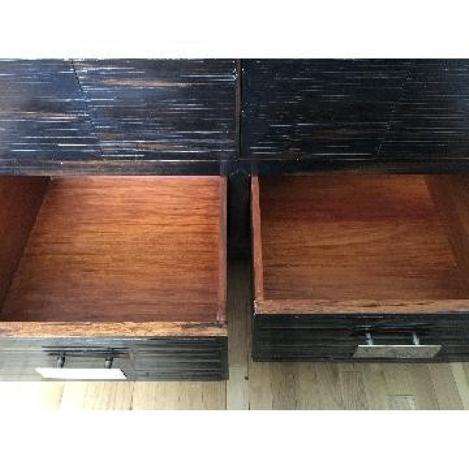 Henredon Black Wood Armoire - image-1